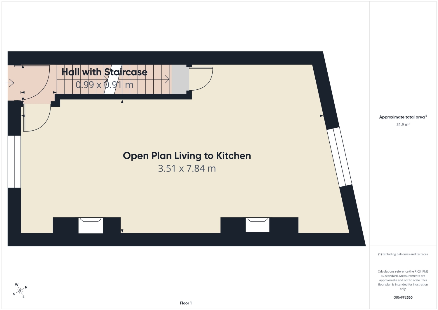 376, Holcombe Road, Rossendale floorplan