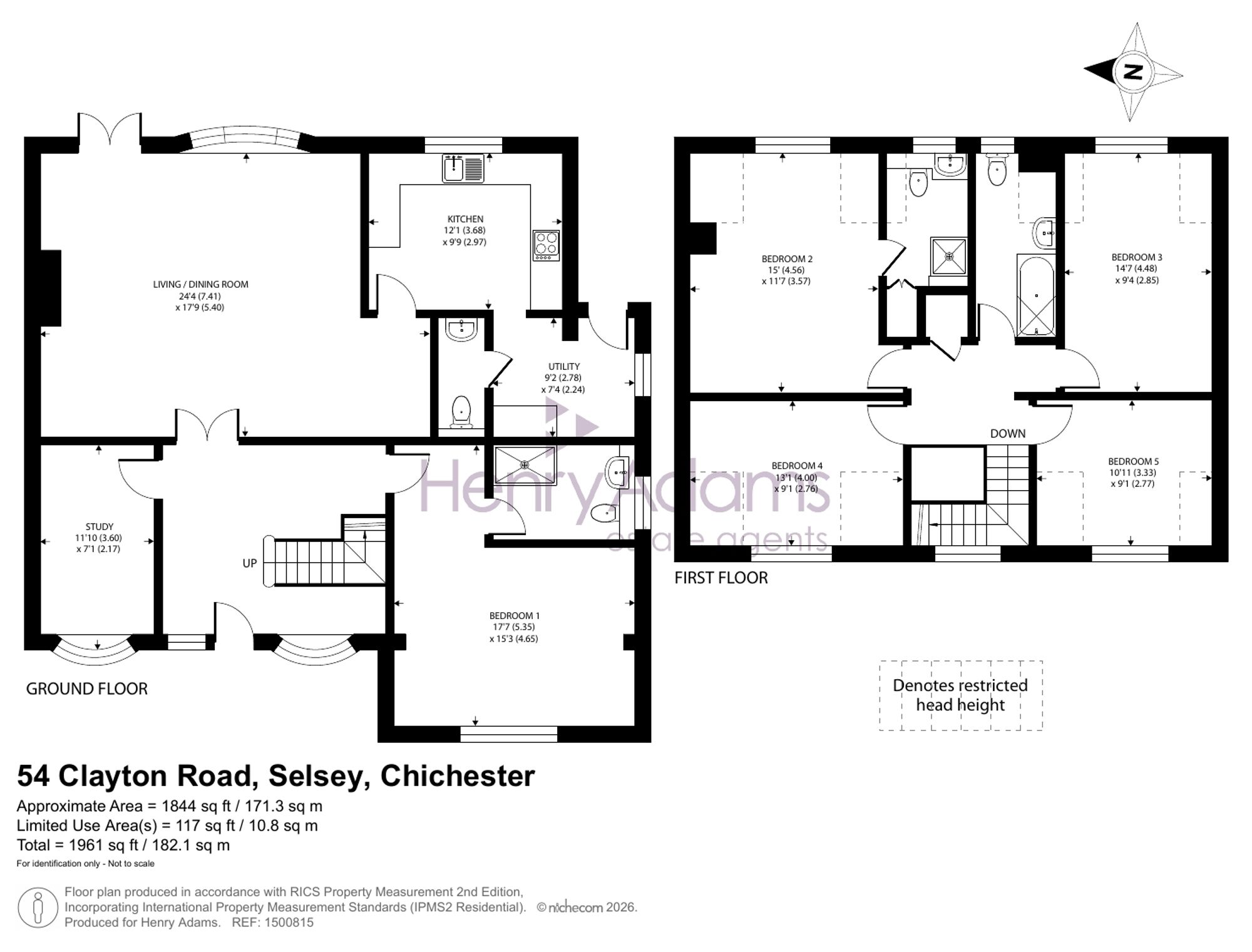 Sea Drift, 54 Clayton Road, Chichester floorplan