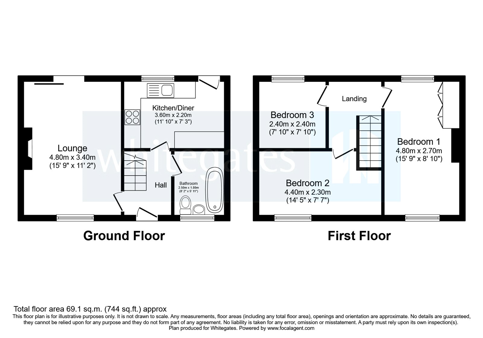 8, Weaver Road, Cheshire floorplan
