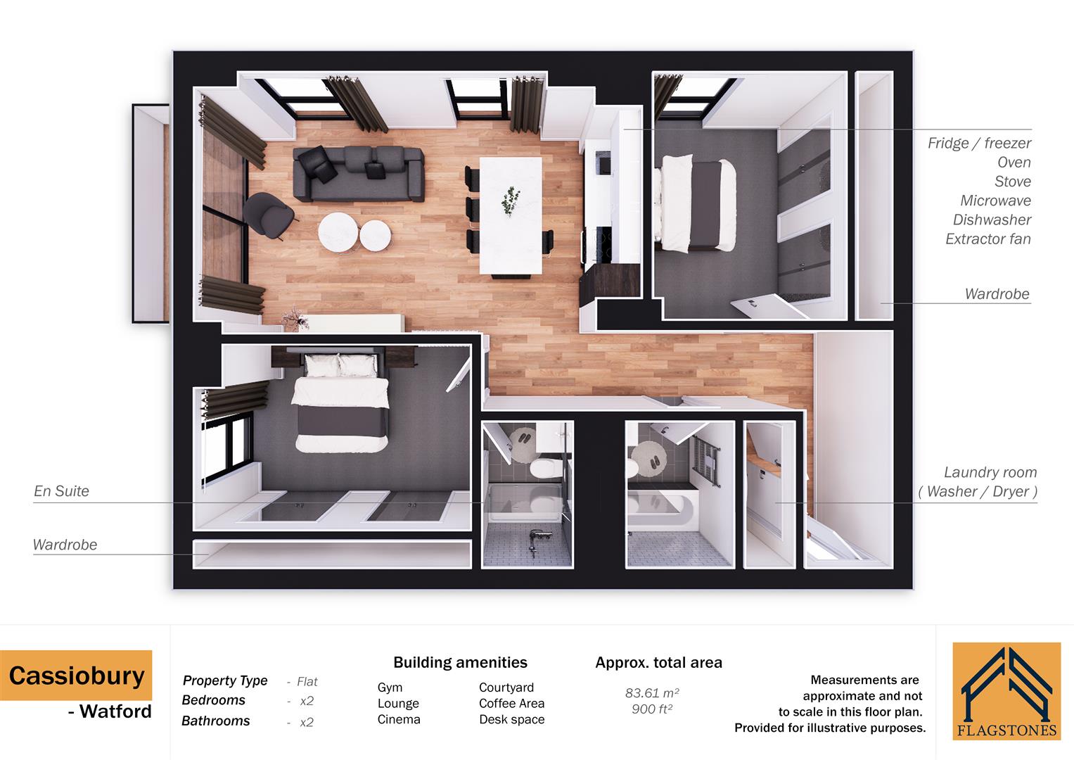 Acer Point, Ascot Road, Watford floorplan