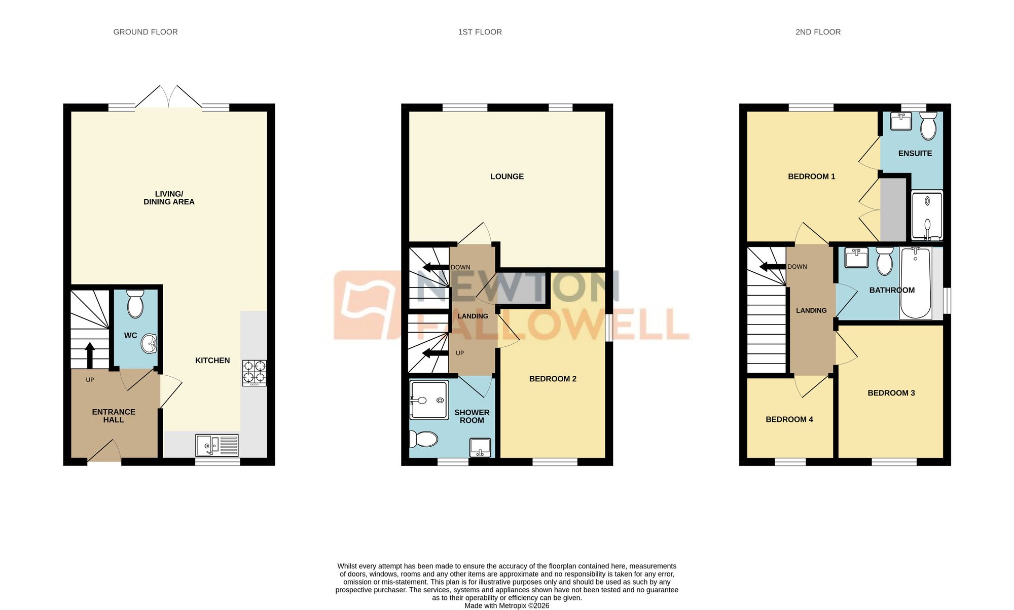 9 Lavender Way, Newark floorplan