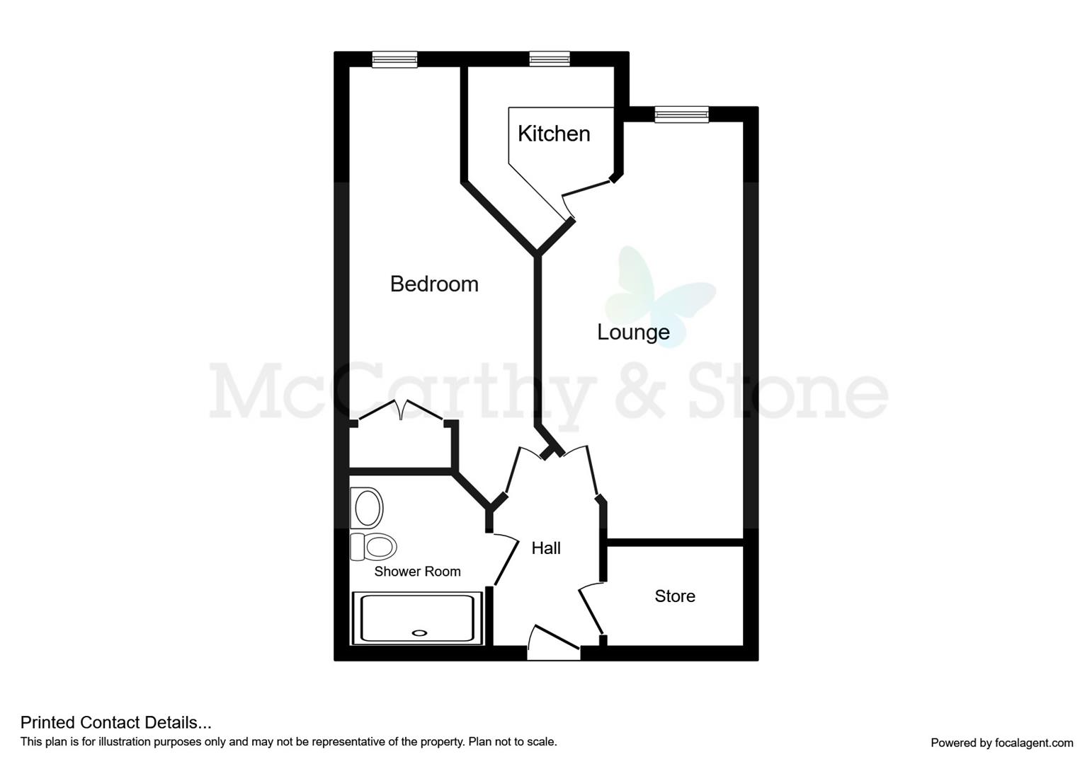 Henshaw Court, Chester Road, Castle Bromwich, Birmingham B36, 1 bedroom
