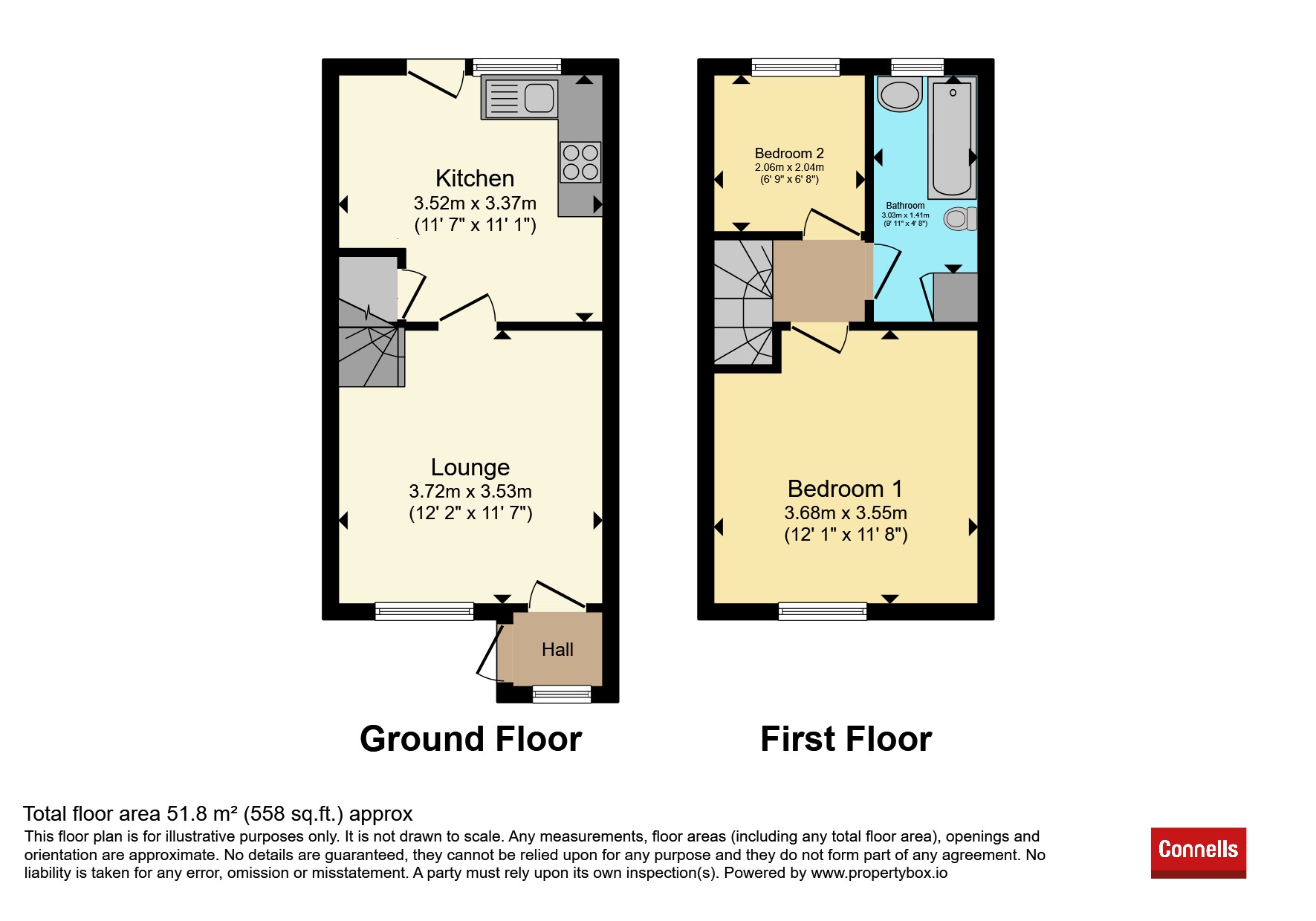 99, Coniston Road, Peterborough floorplan