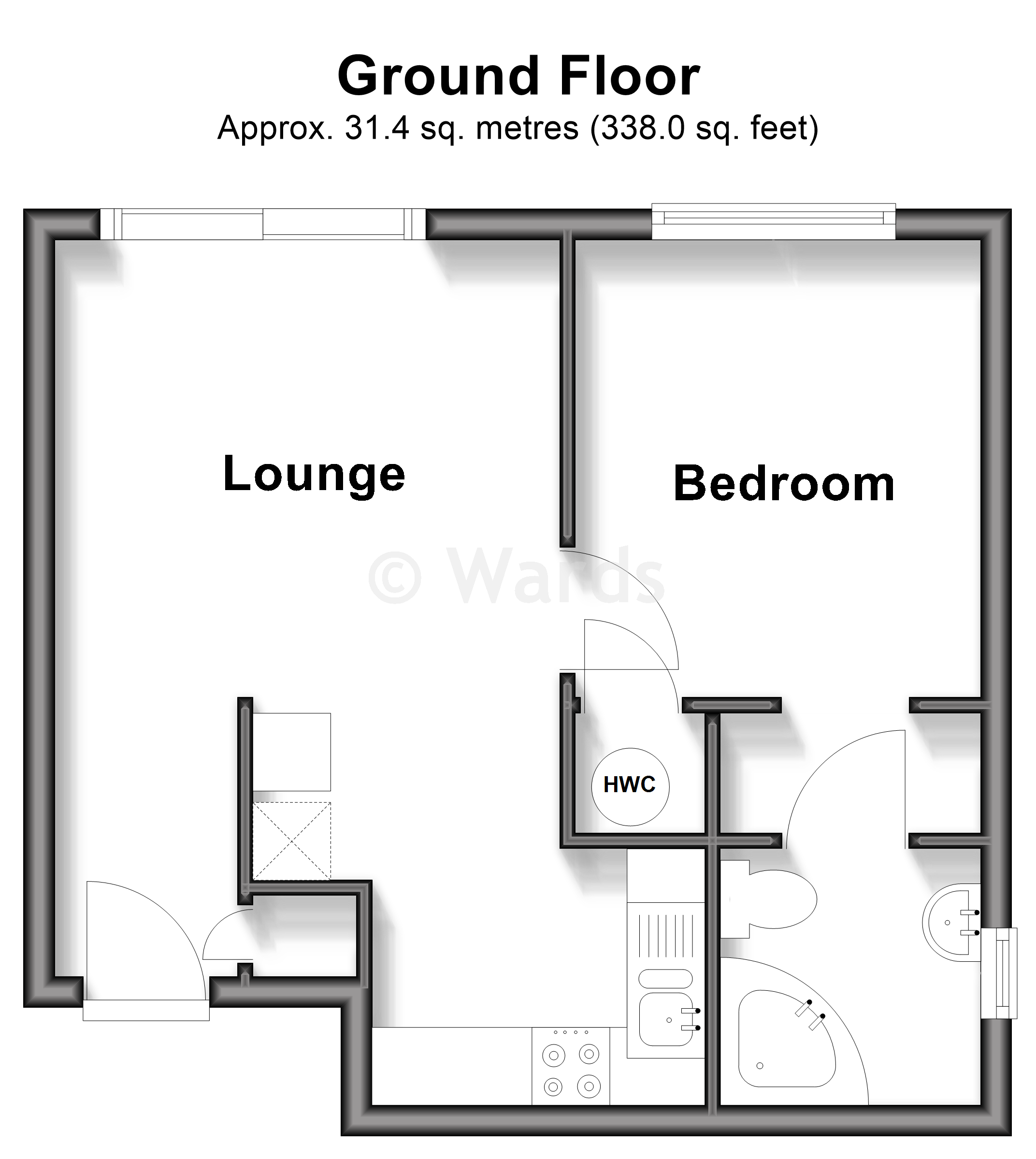 Kingfisher Court, London Road, Sevenoaks floorplan