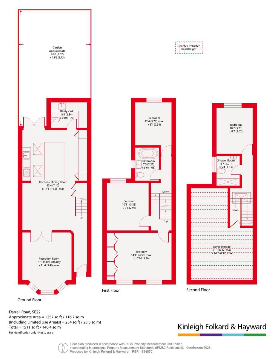 Darrell Road, London floorplan
