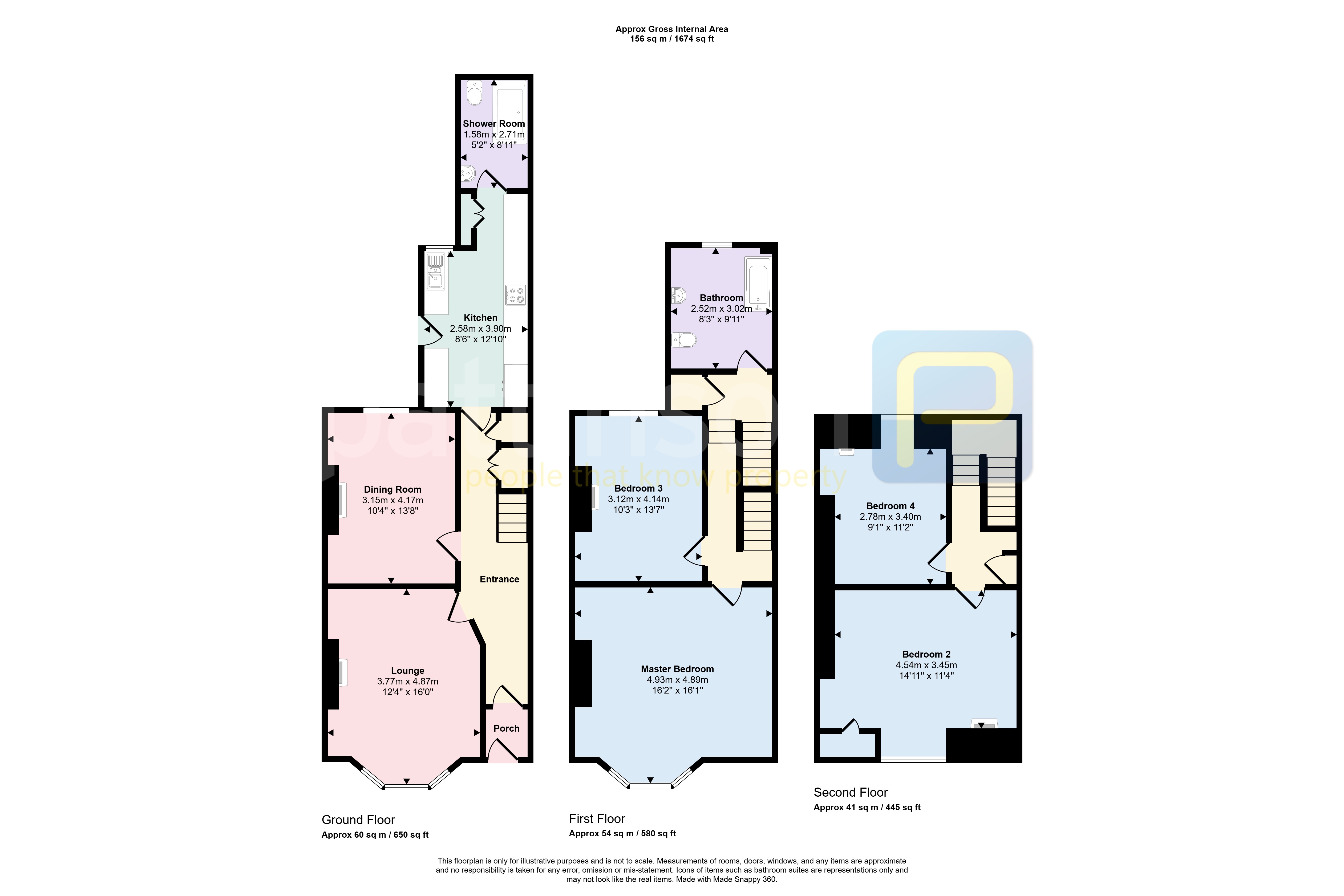 22, Mowbray Road, South Shields floorplan