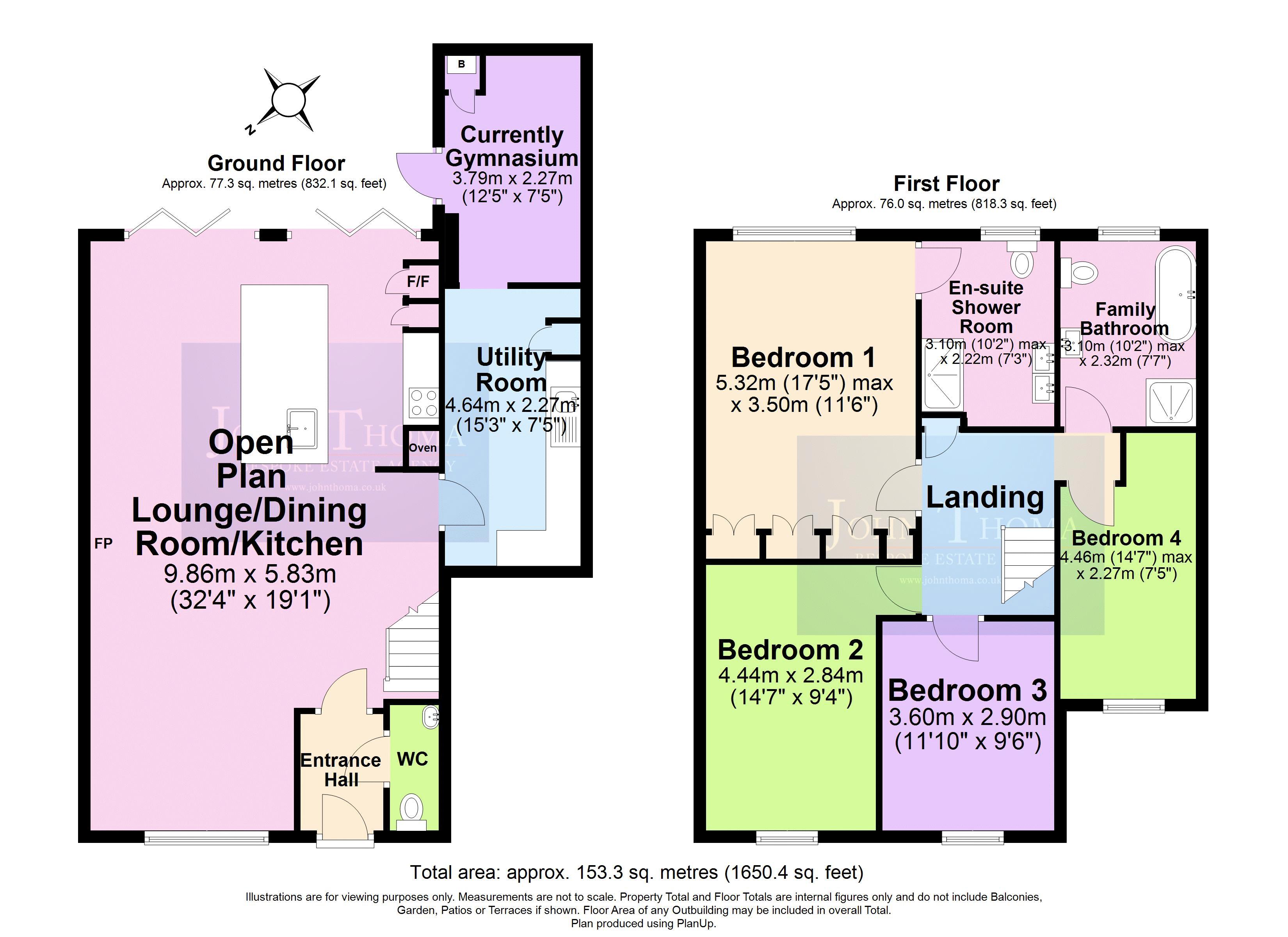 White Cottage, 56, High Road, Chigwell floorplan