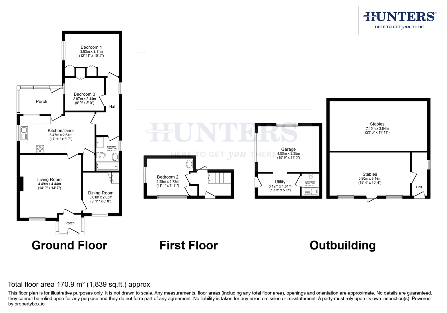 49, Temple Lane, York floorplan