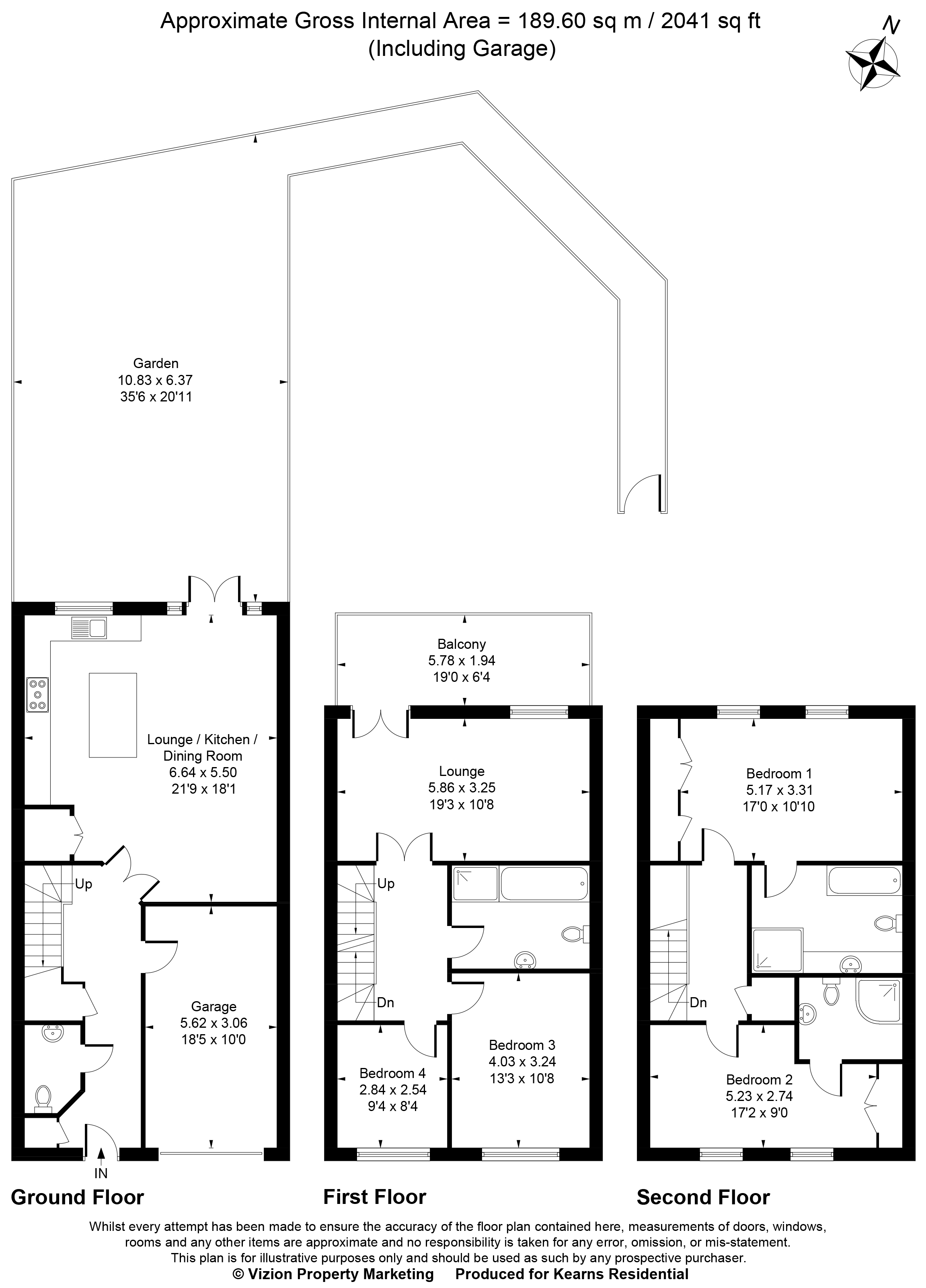 28, Heacham Avenue, Uxbridge floorplan