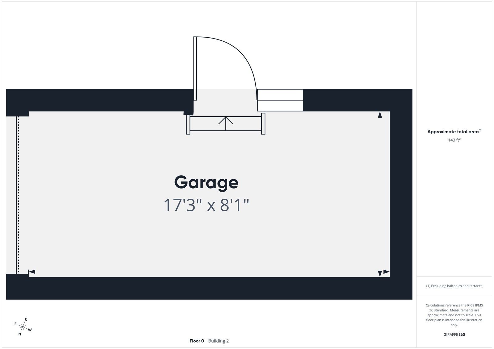 1, Chequers Rise, Ipswich floorplan