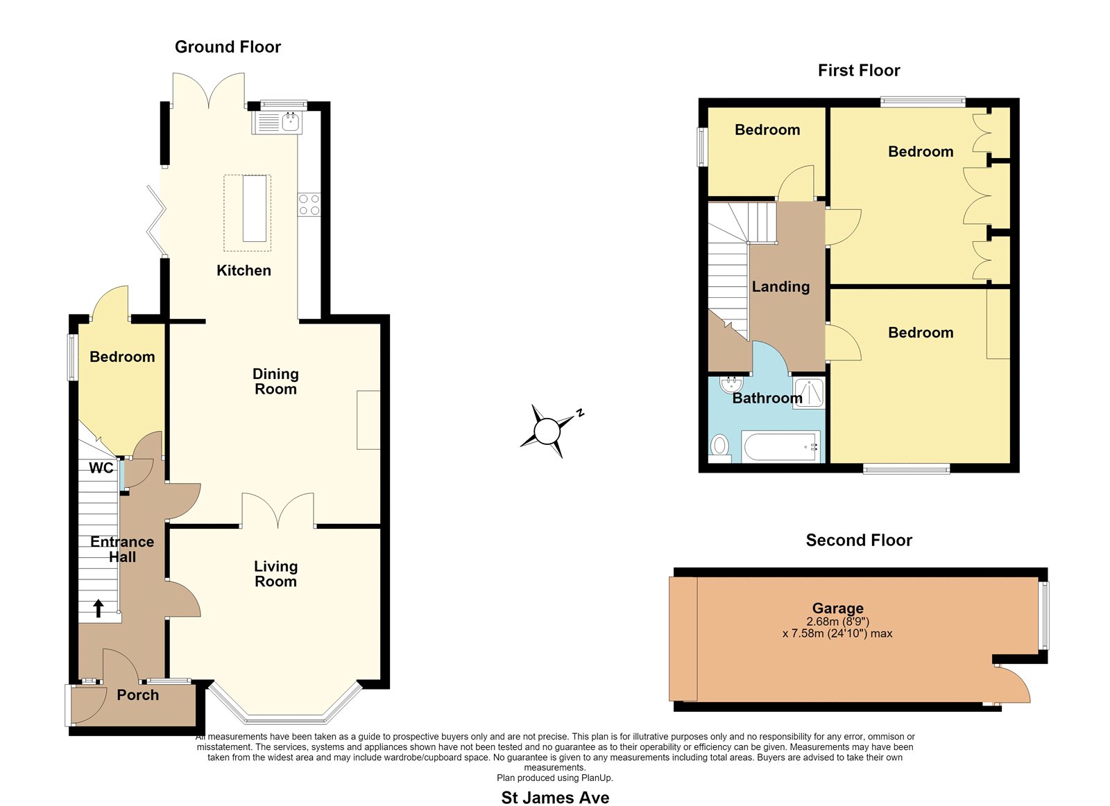 147, St. James Avenue, Essex floorplan