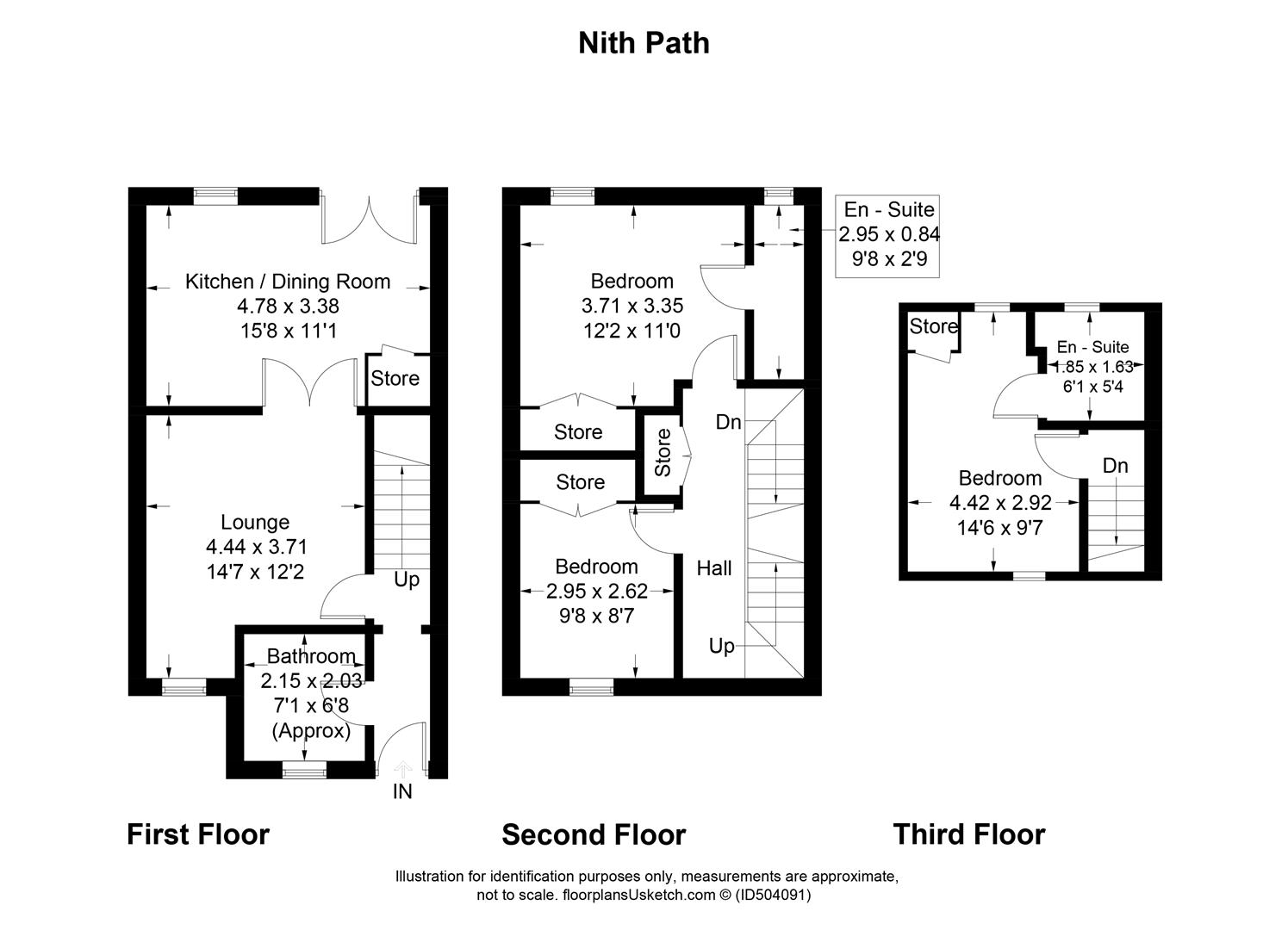 3 Bedrooms Semi-detached house for sale in Nith Path, Cleland, Motherwell ML1