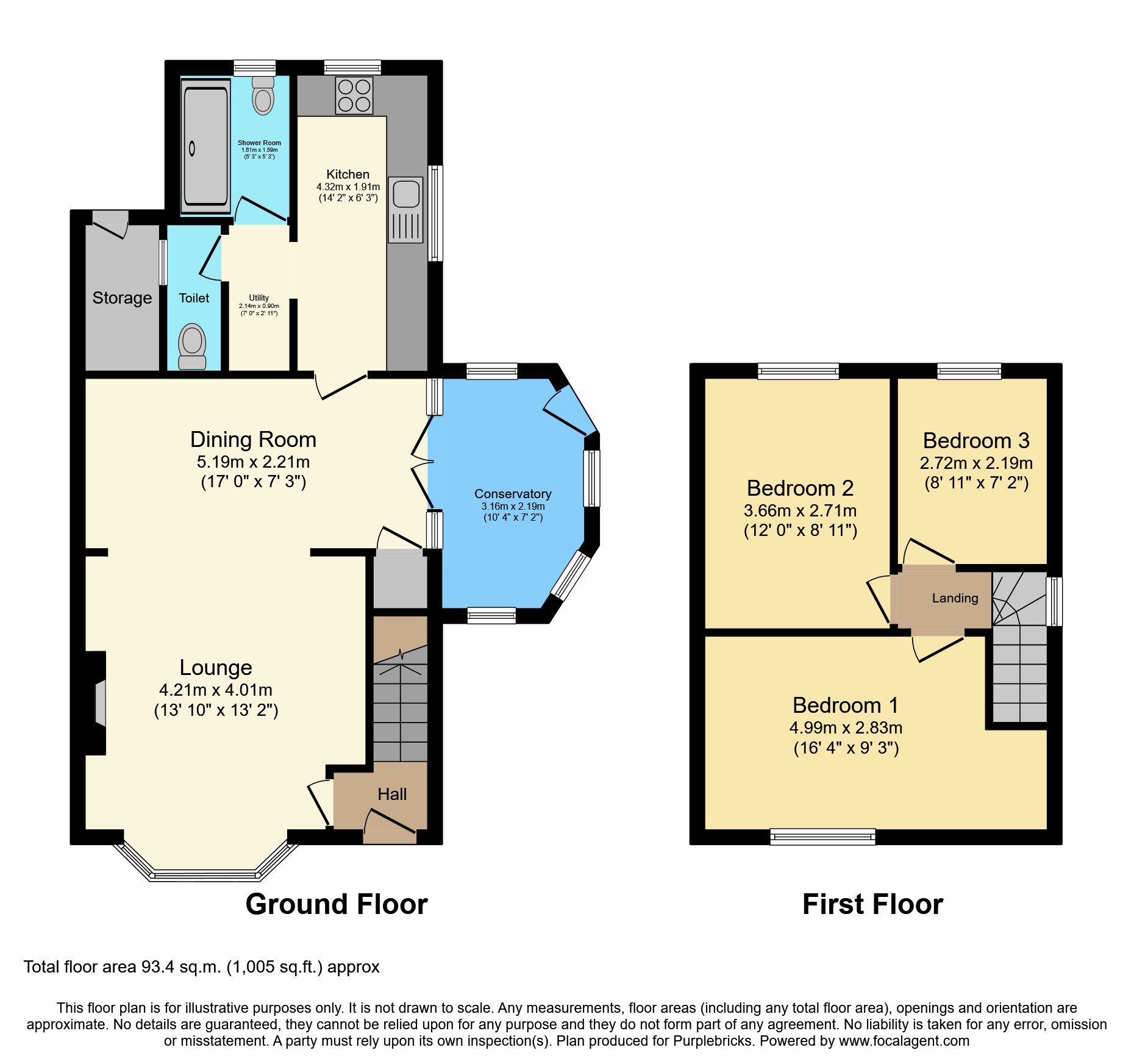 62, York Way, Liverpool floorplan