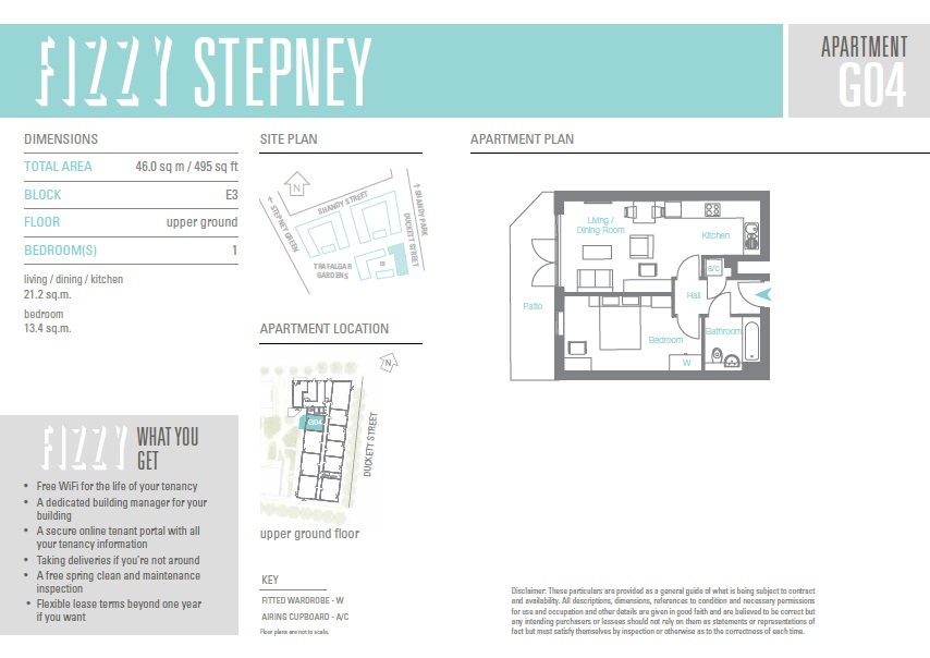 1 Bedrooms Flat to rent in Killick Way, London E1