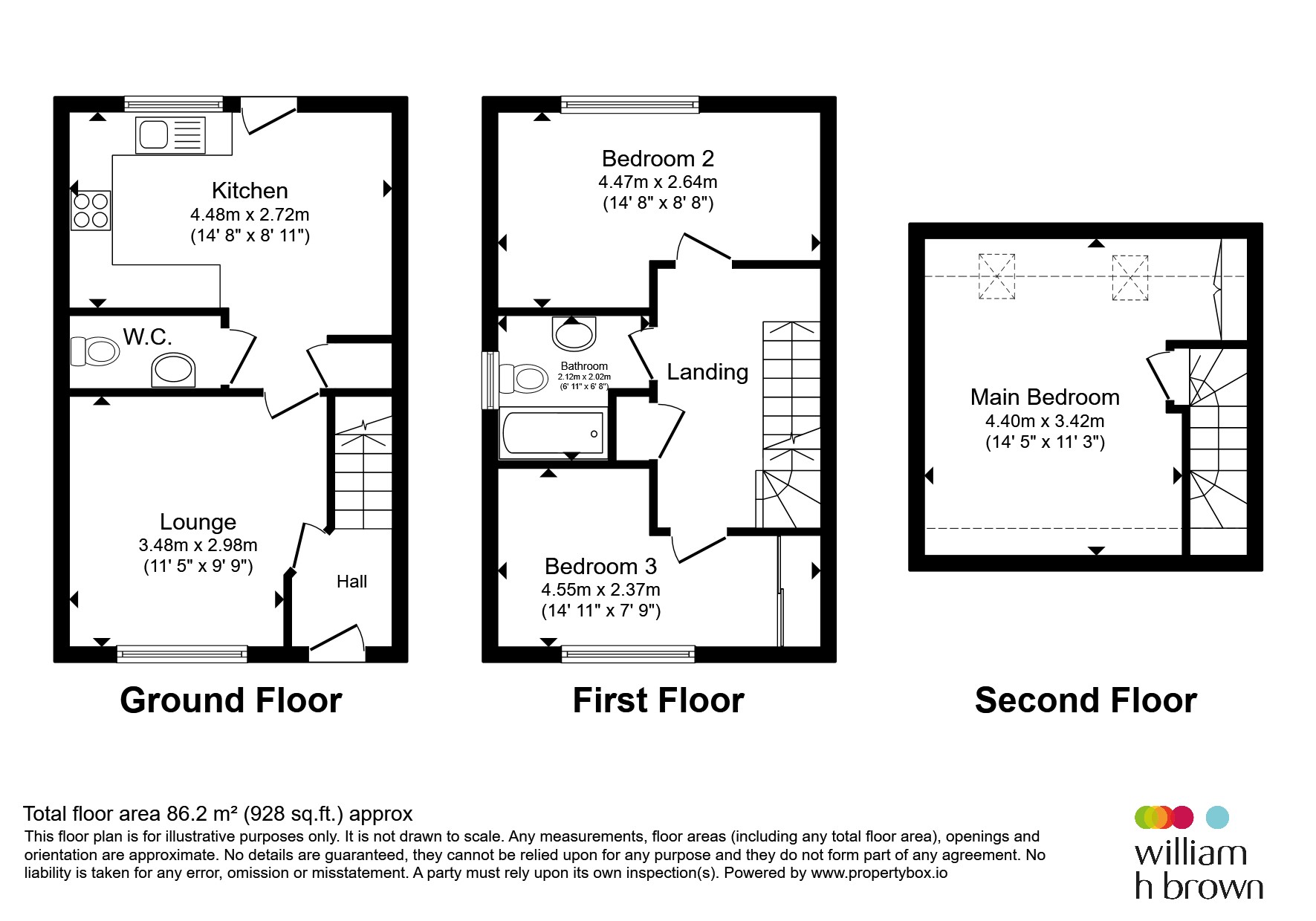 6, Oak Drive, Harrogate floorplan