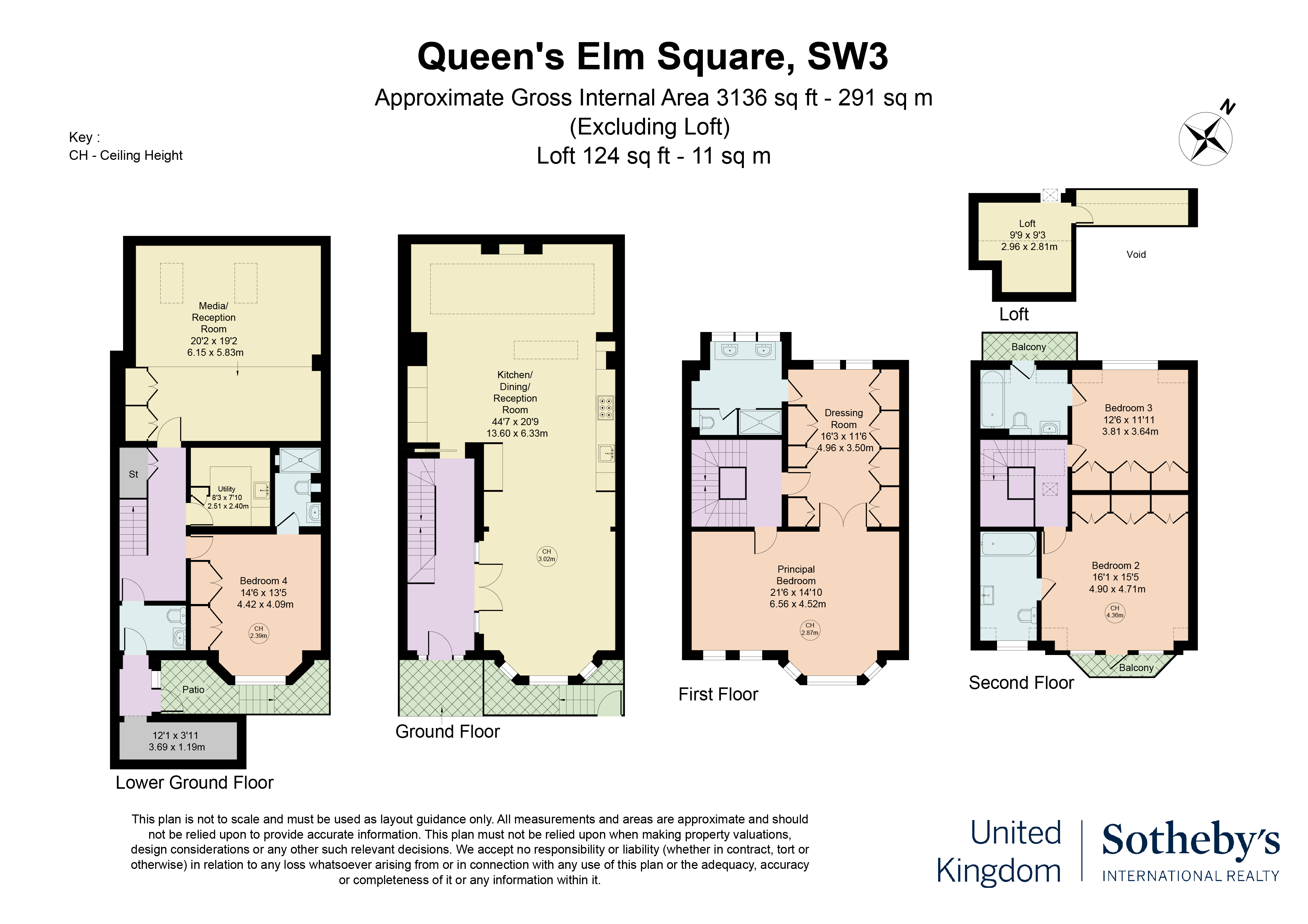 Queen's, Queen's Elm Square, Surrey floorplan