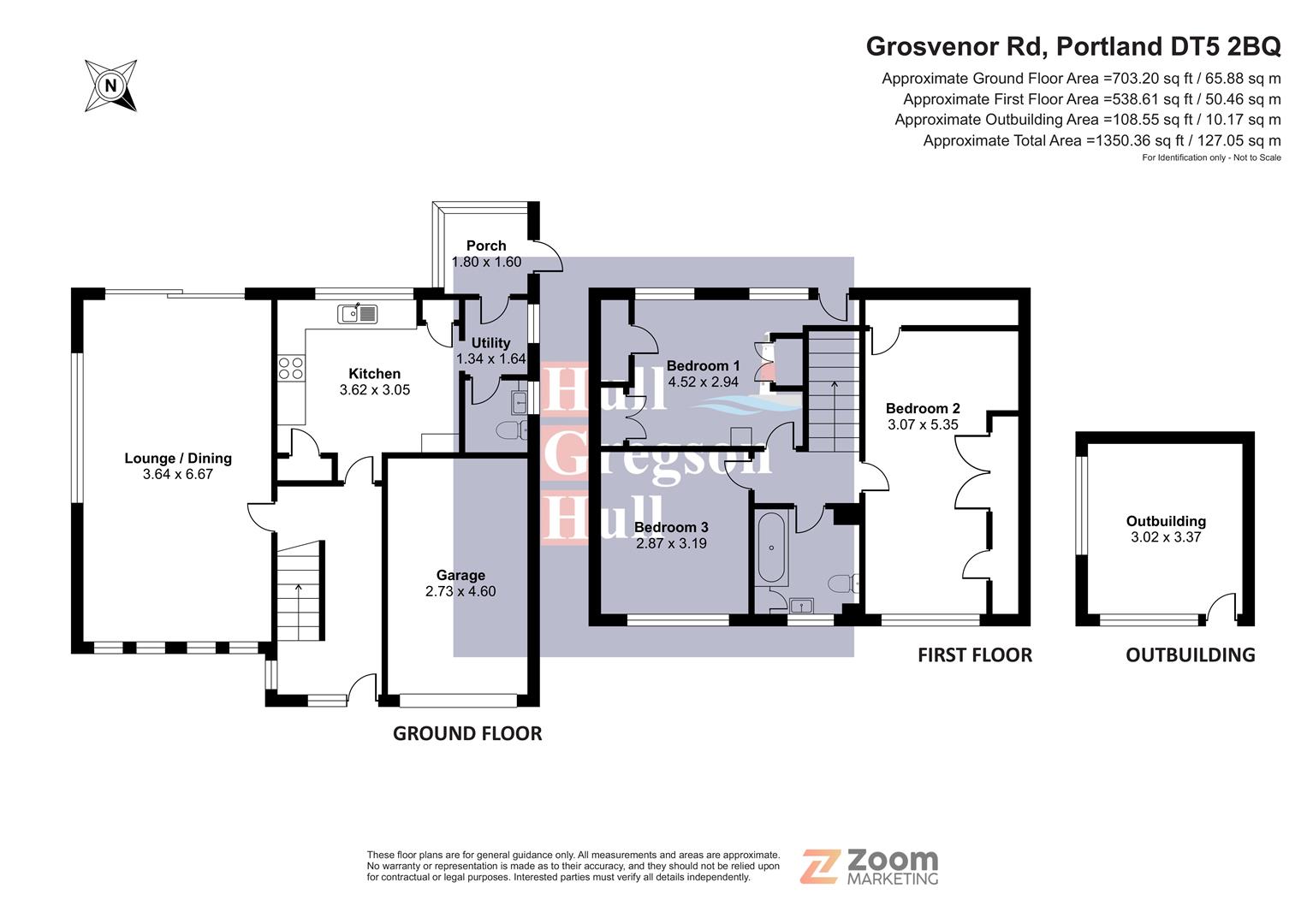 Grosvenor Road, Portland floorplan