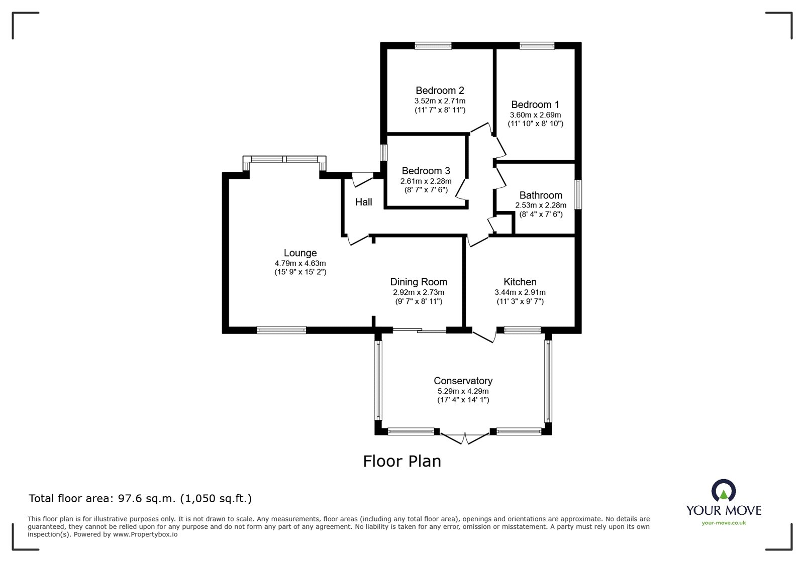 37, Valiant Gardens, Doncaster floorplan