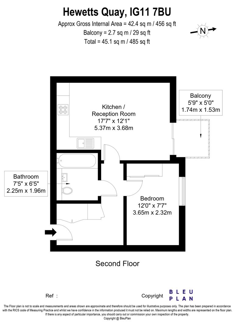 16 Hewetts Quay, Abbey Road, Hewetts Quay Abbey Road, london floorplan