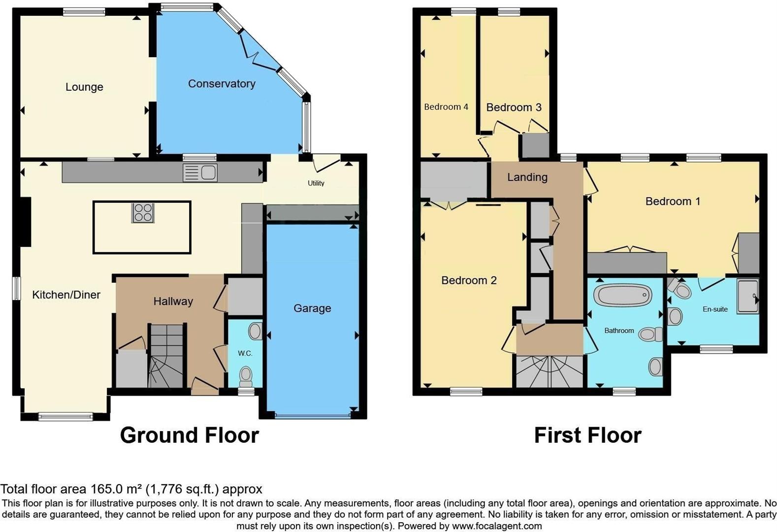 22, Jubilee Close, Cam floorplan