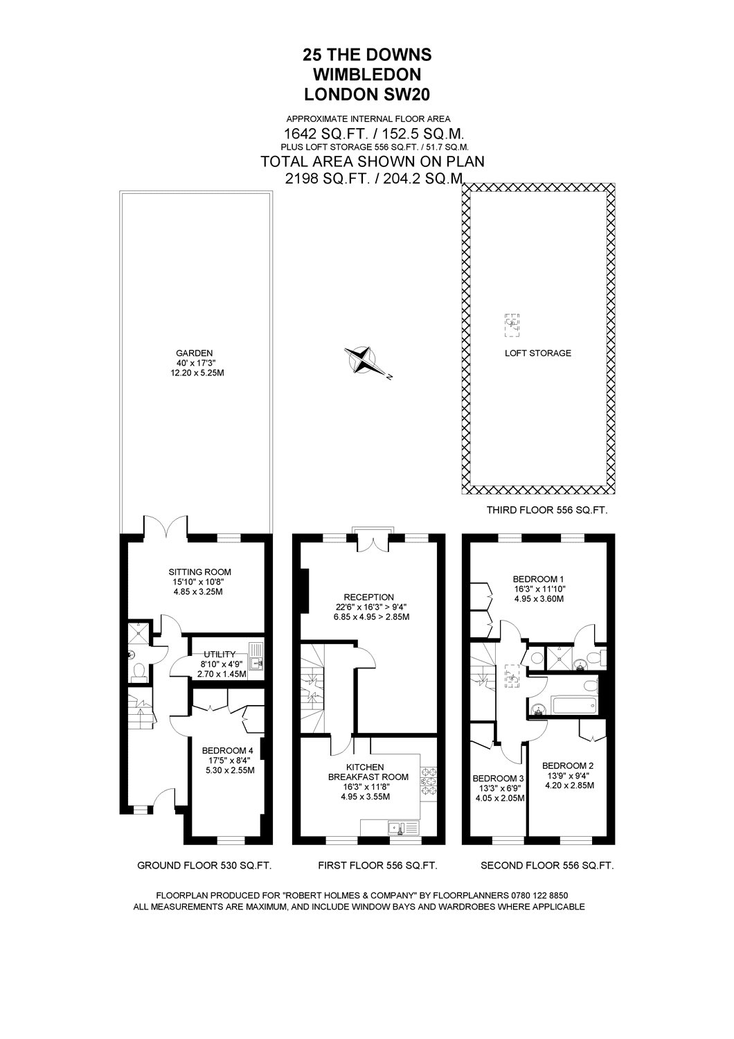 The Downs, Wimbledon SW20, 4 bedroom terraced house for sale 58647808