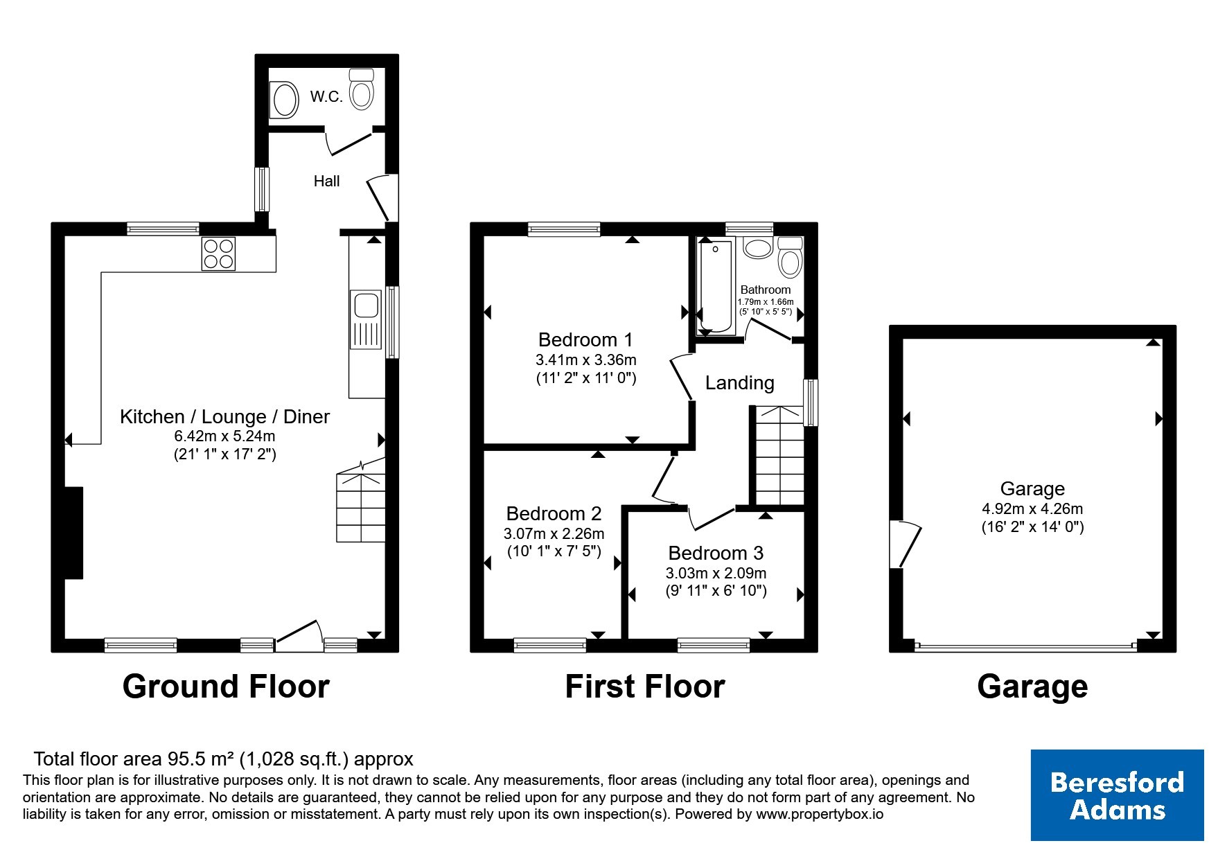 7, Cae Hendy, Llanbedrog floorplan