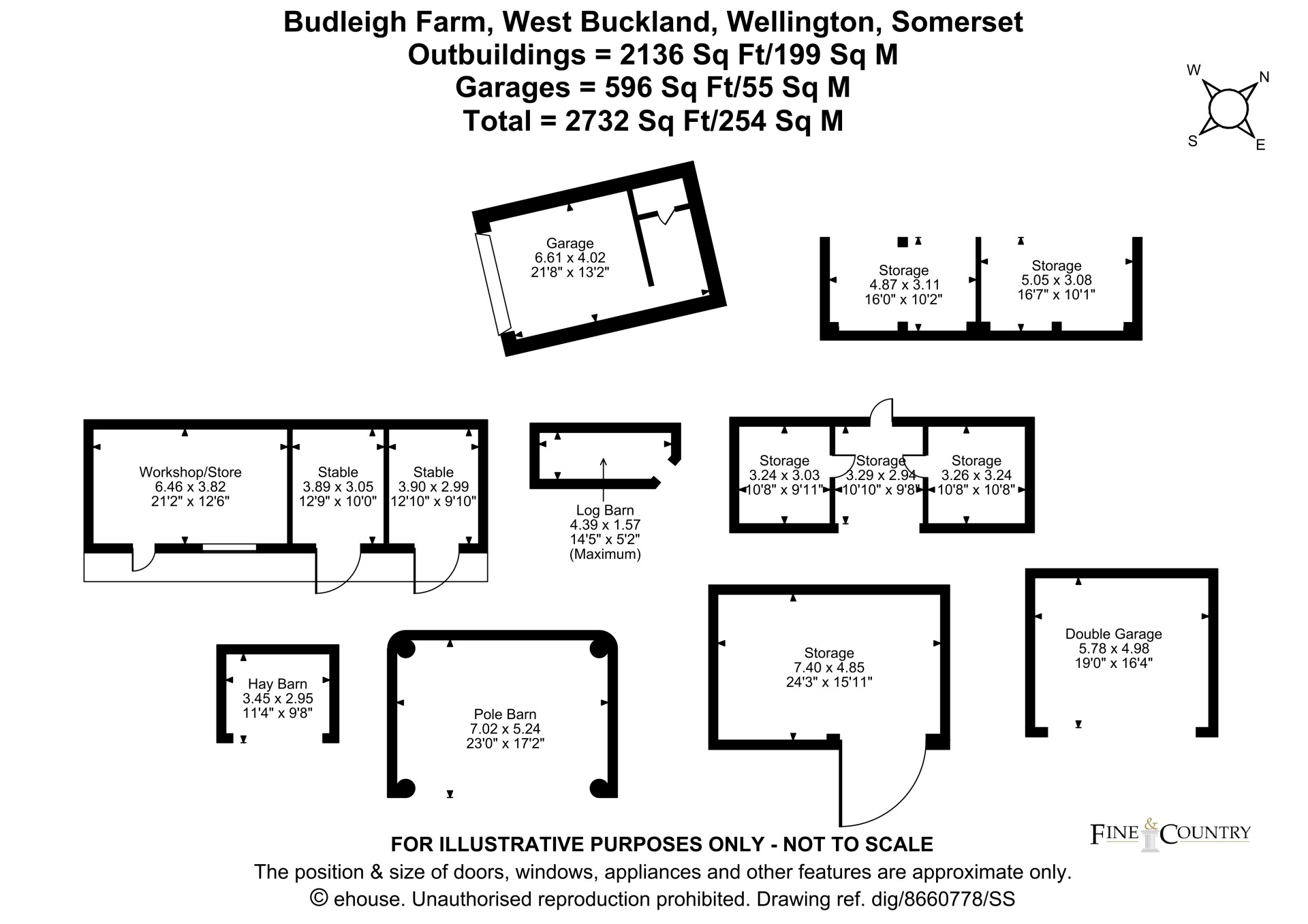 Budleigh Farm & Cottages,, West Buckland, Somerset floorplan