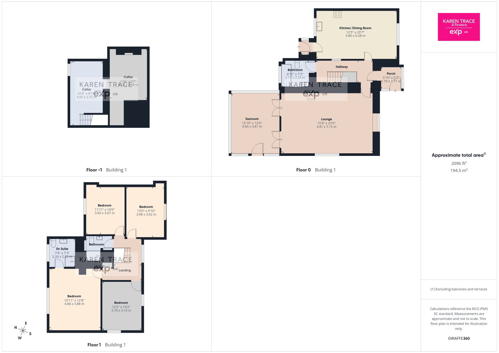 Boscundle Cottages,1, St. Austell floorplan