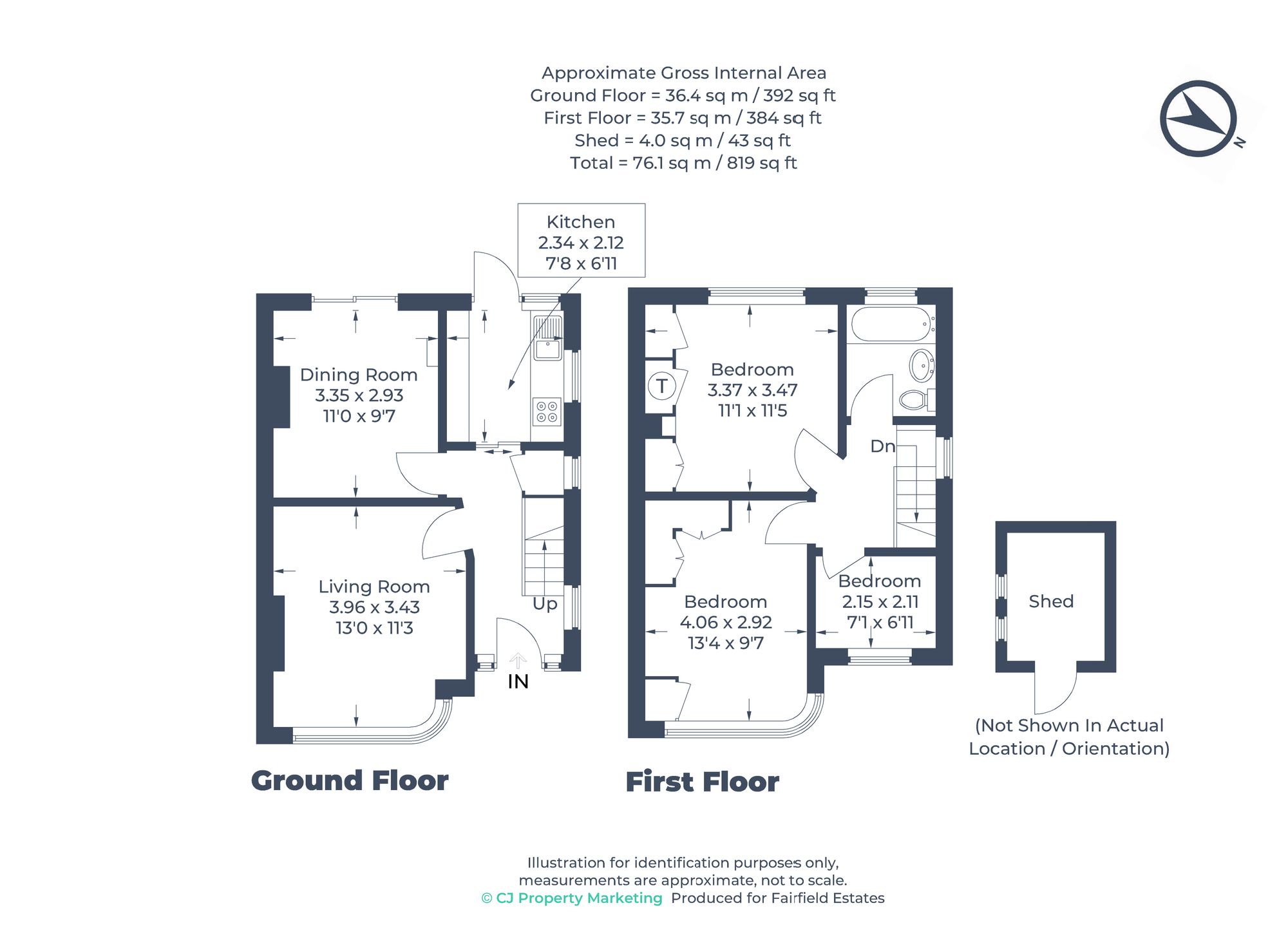 18 Vivian Gardens, Watford floorplan