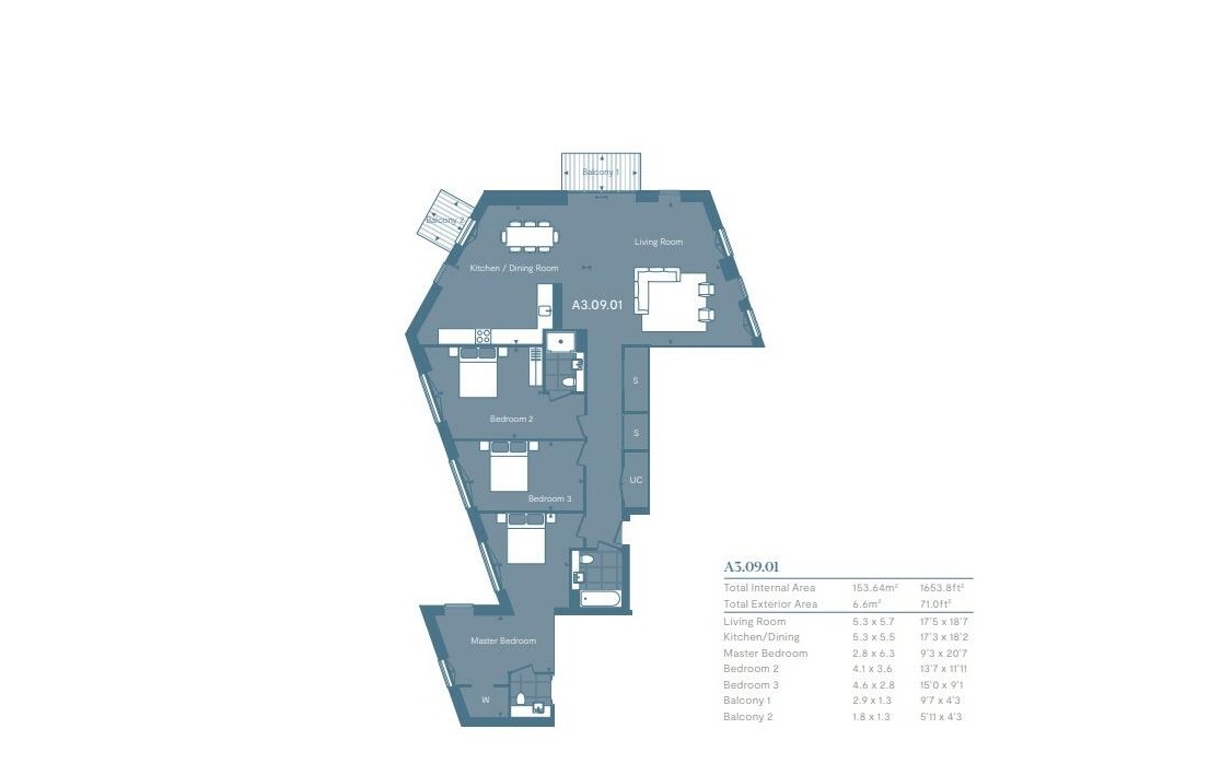 Mount Pleasant, London floorplan