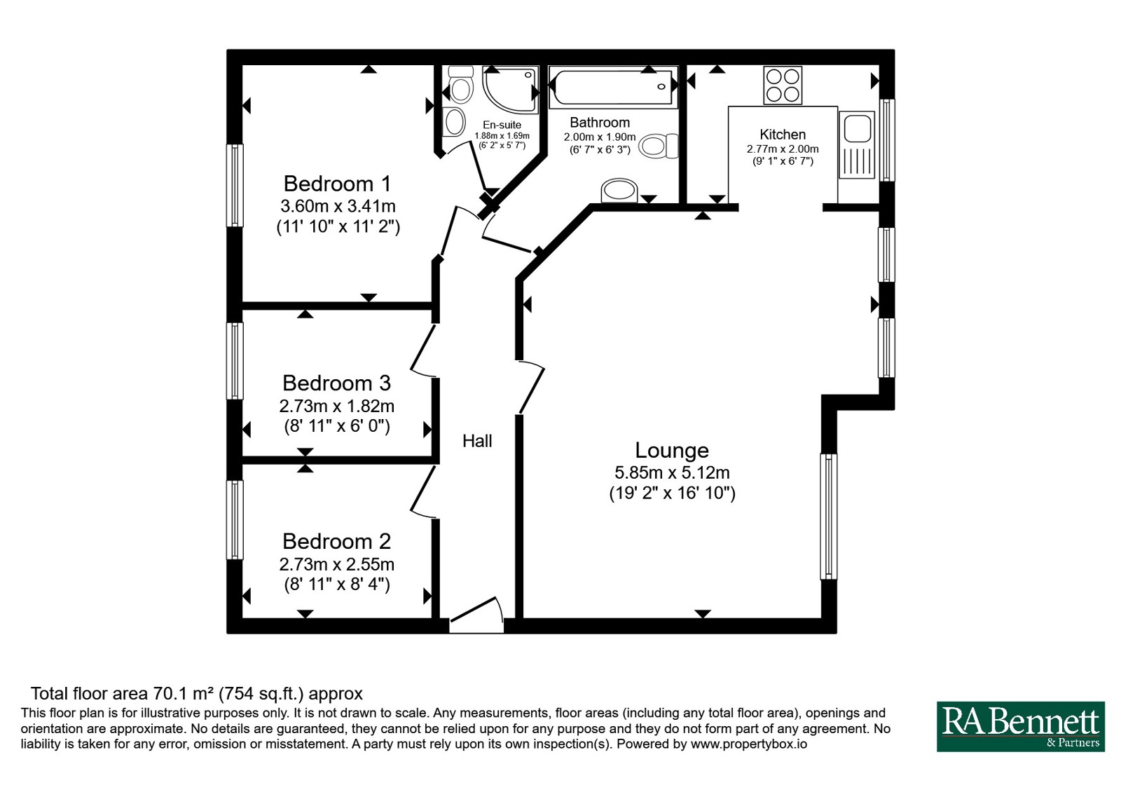 20, Packington Place, Warwickshire floorplan