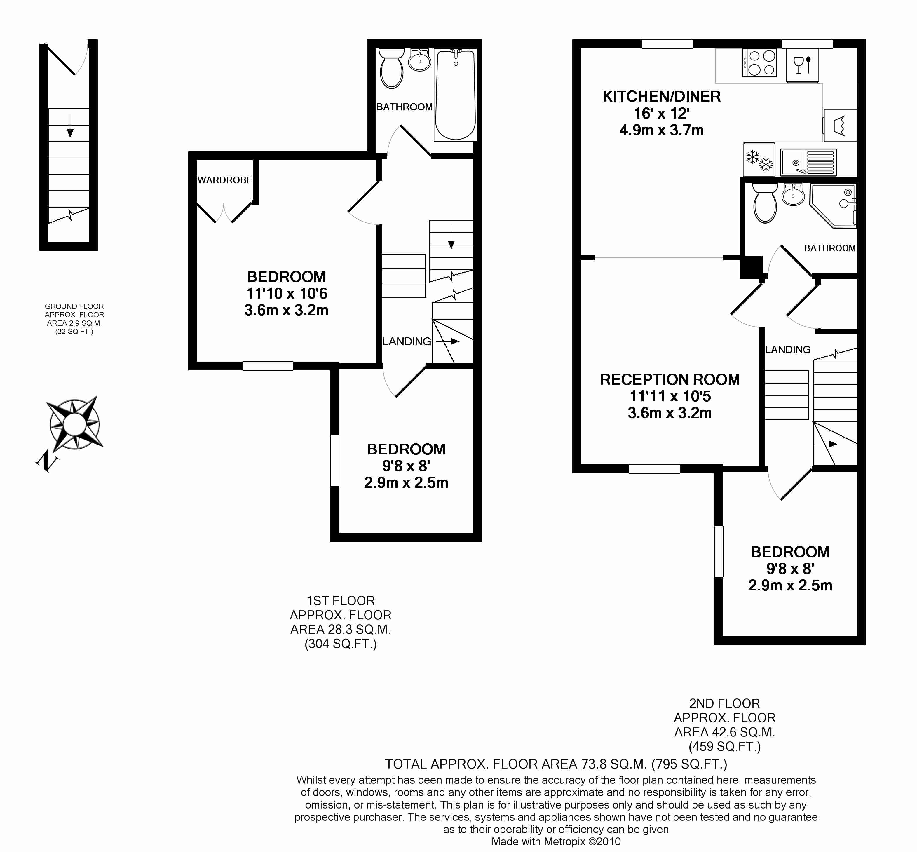 Broughton Street, London floorplan