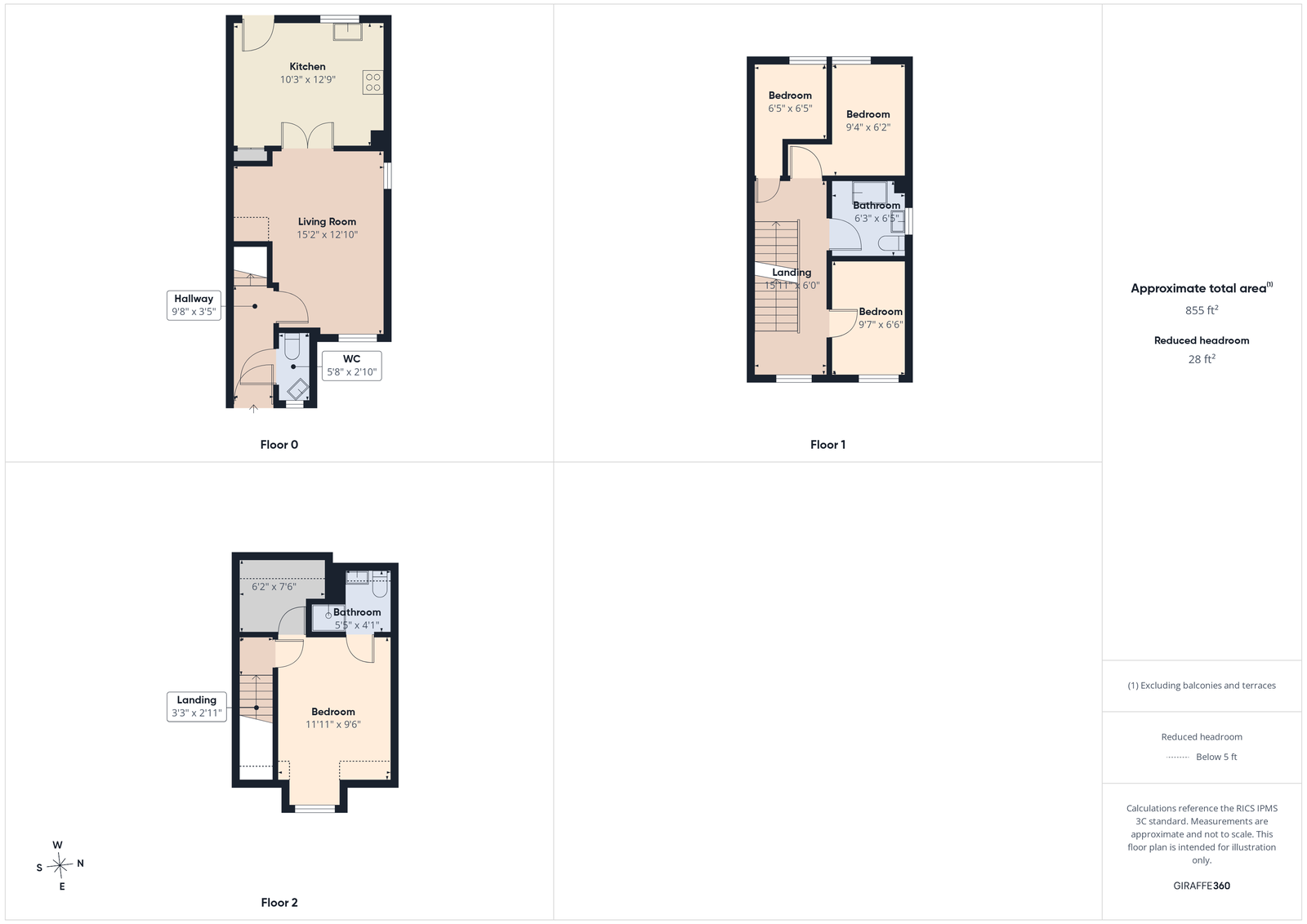 17, Watson Way, Stansted floorplan