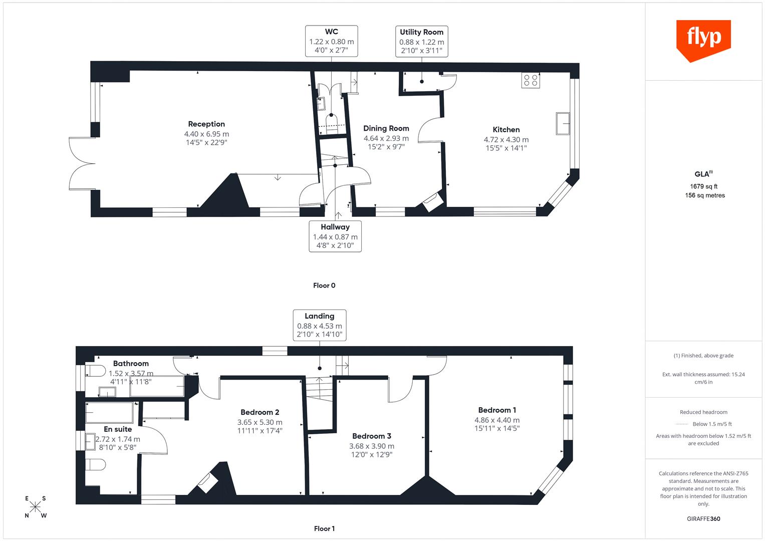 1, Tynemouth Street, London floorplan