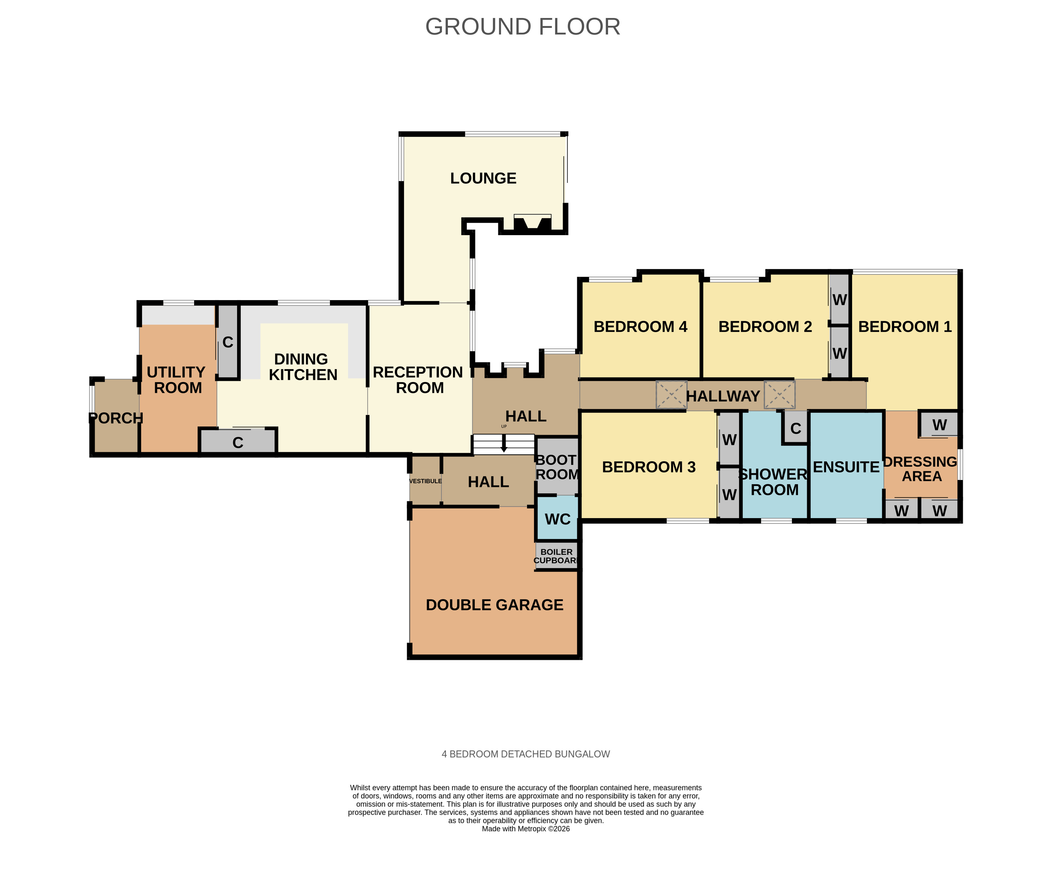 7, The Banks, Brechin floorplan