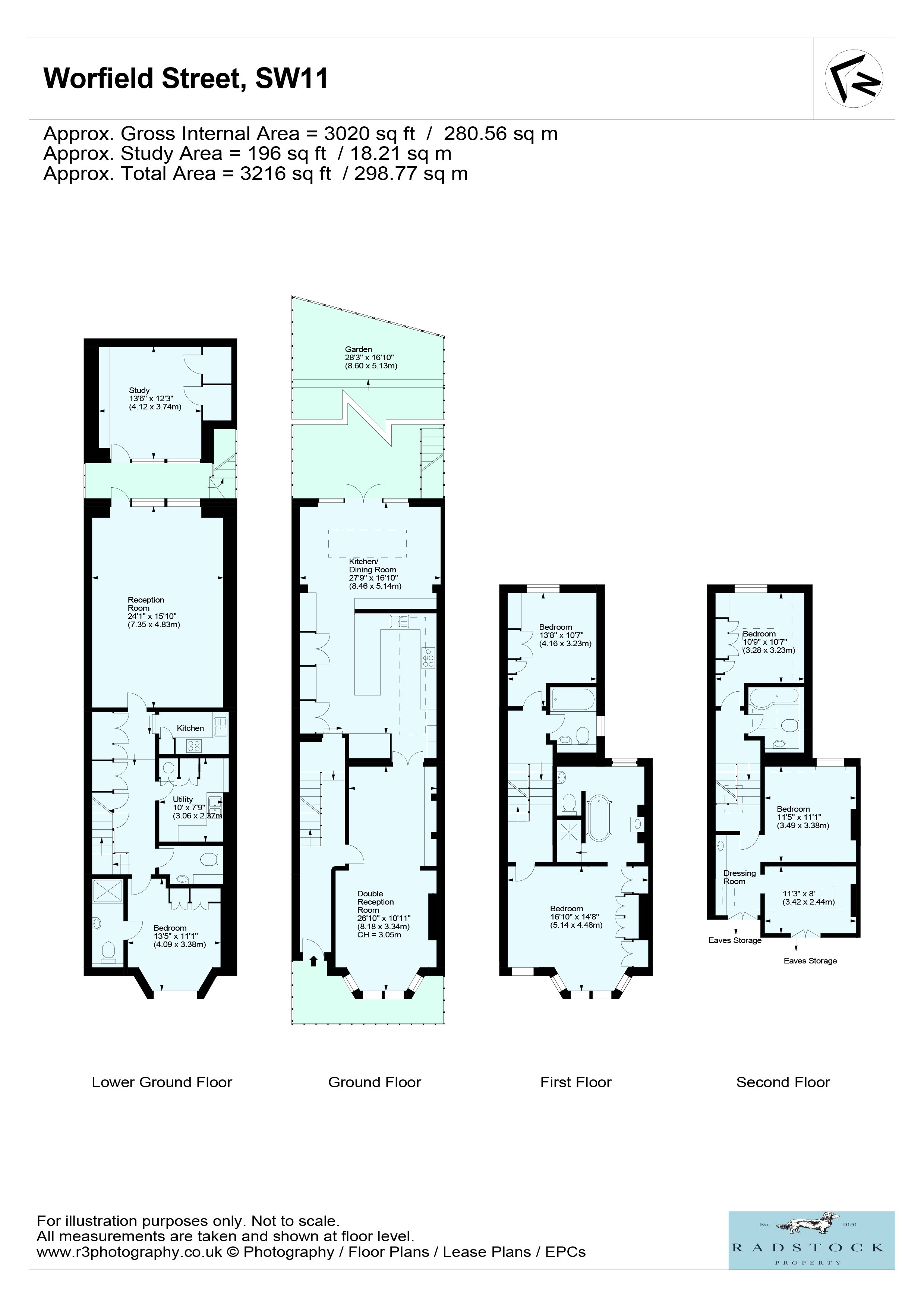 Worfield Street, London, SW11 floorplan