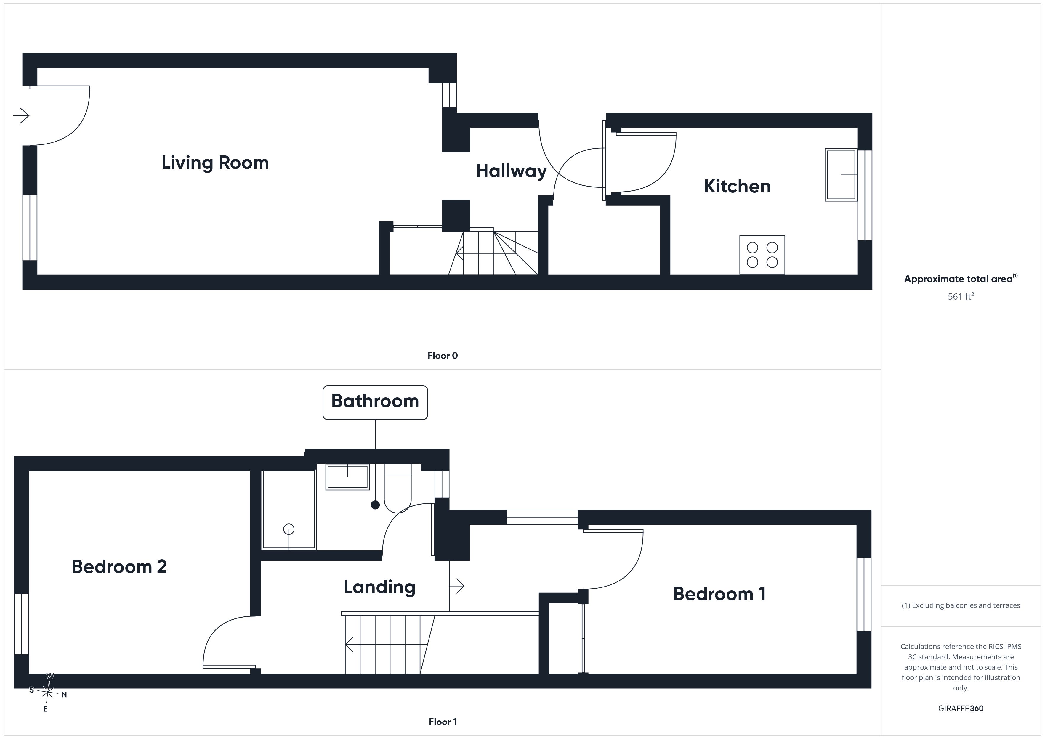 137, Kings Road, Bury St Edmunds floorplan