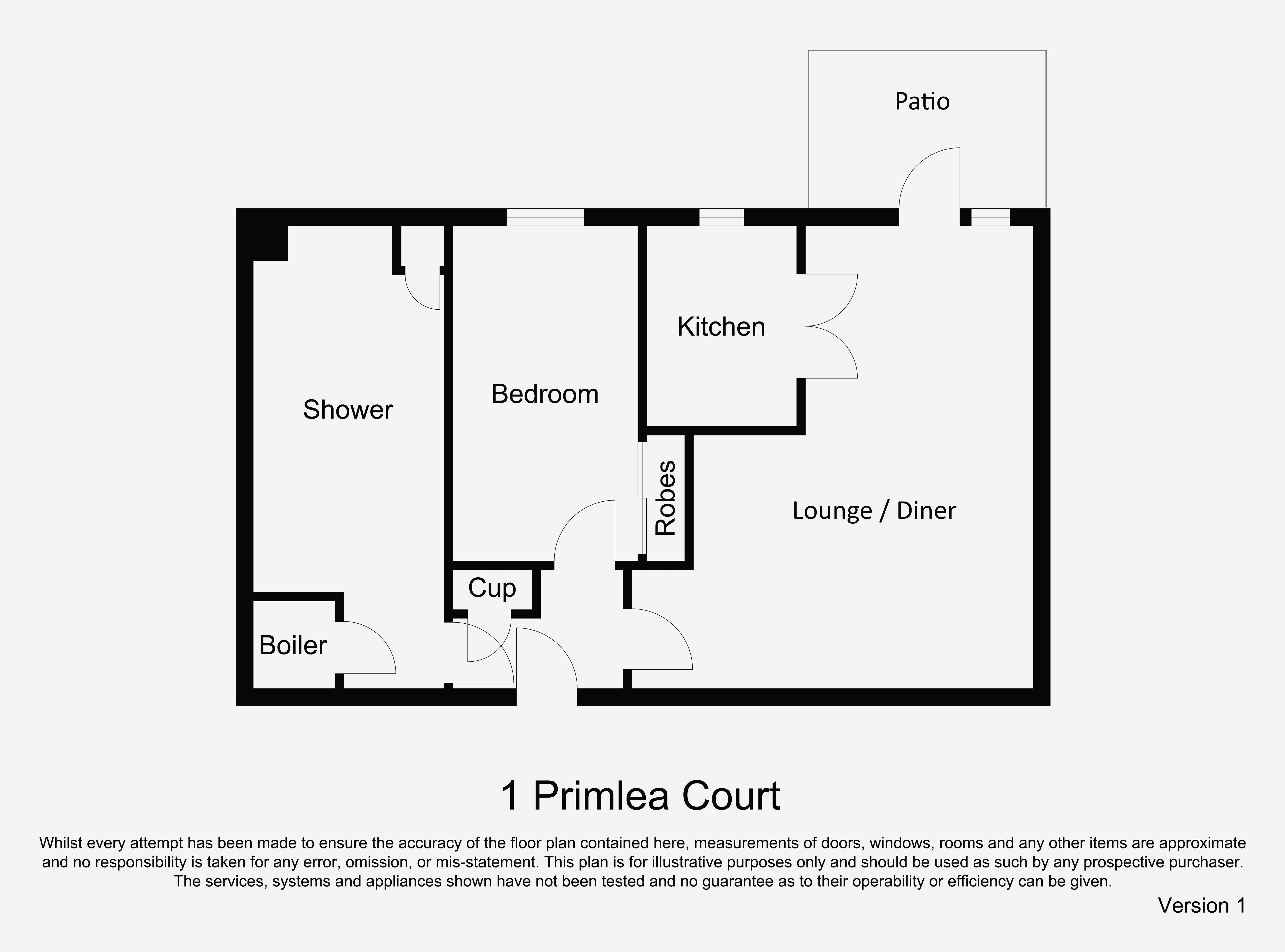 1 Primlea Court, Aydon Road, Corbridge floorplan