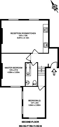 Garratt Lane, London floorplan