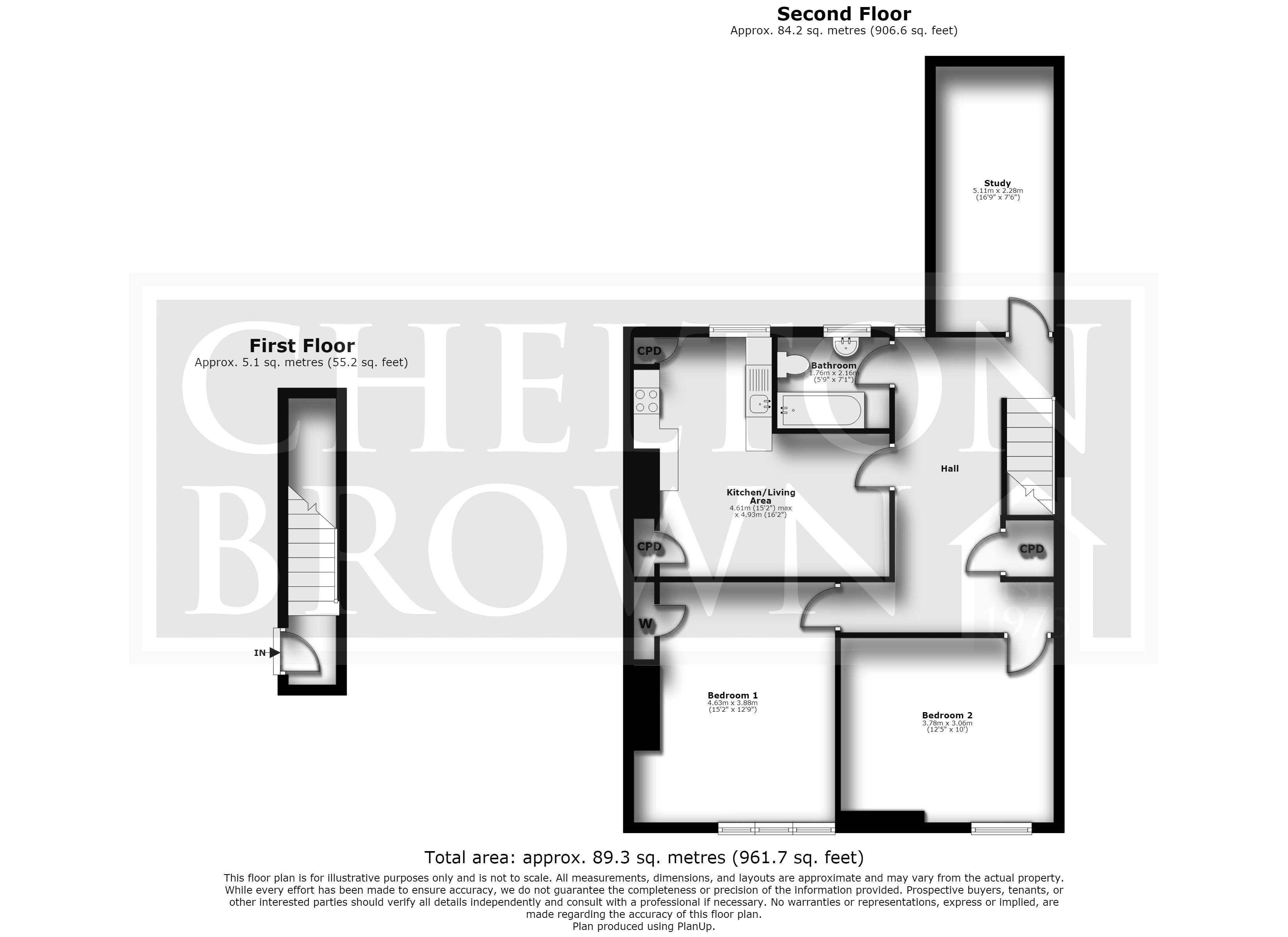 TFF, 12, The Crescent, Northamptonshire floorplan