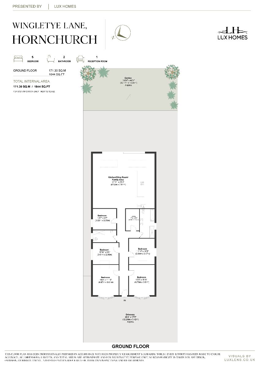118 Wingletye Lane, Hornchurch floorplan