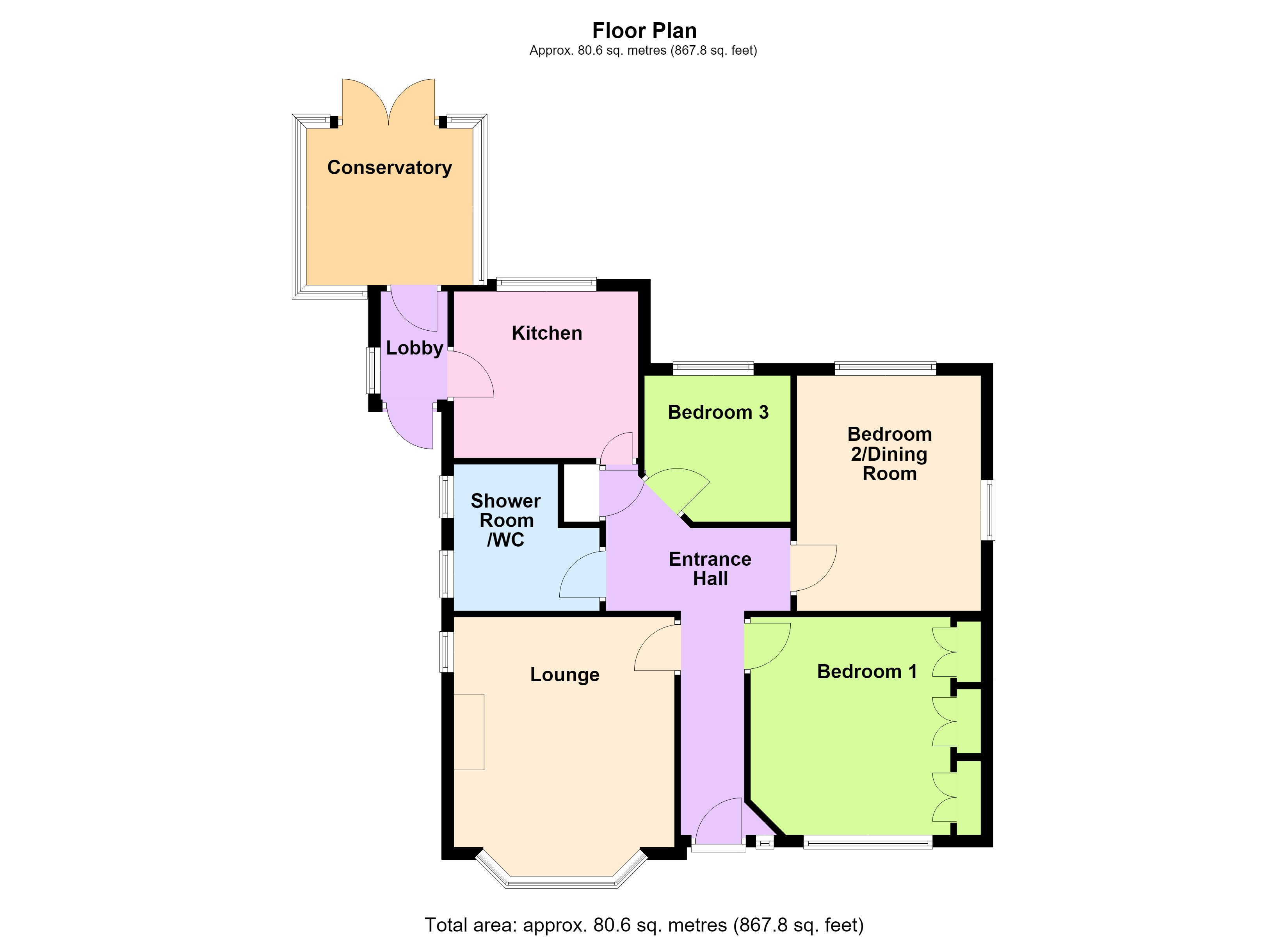 48, Angmering Way, Rustington floorplan