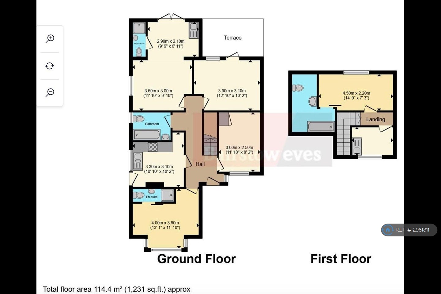 Priory Crescent, Southend-On-Sea floorplan