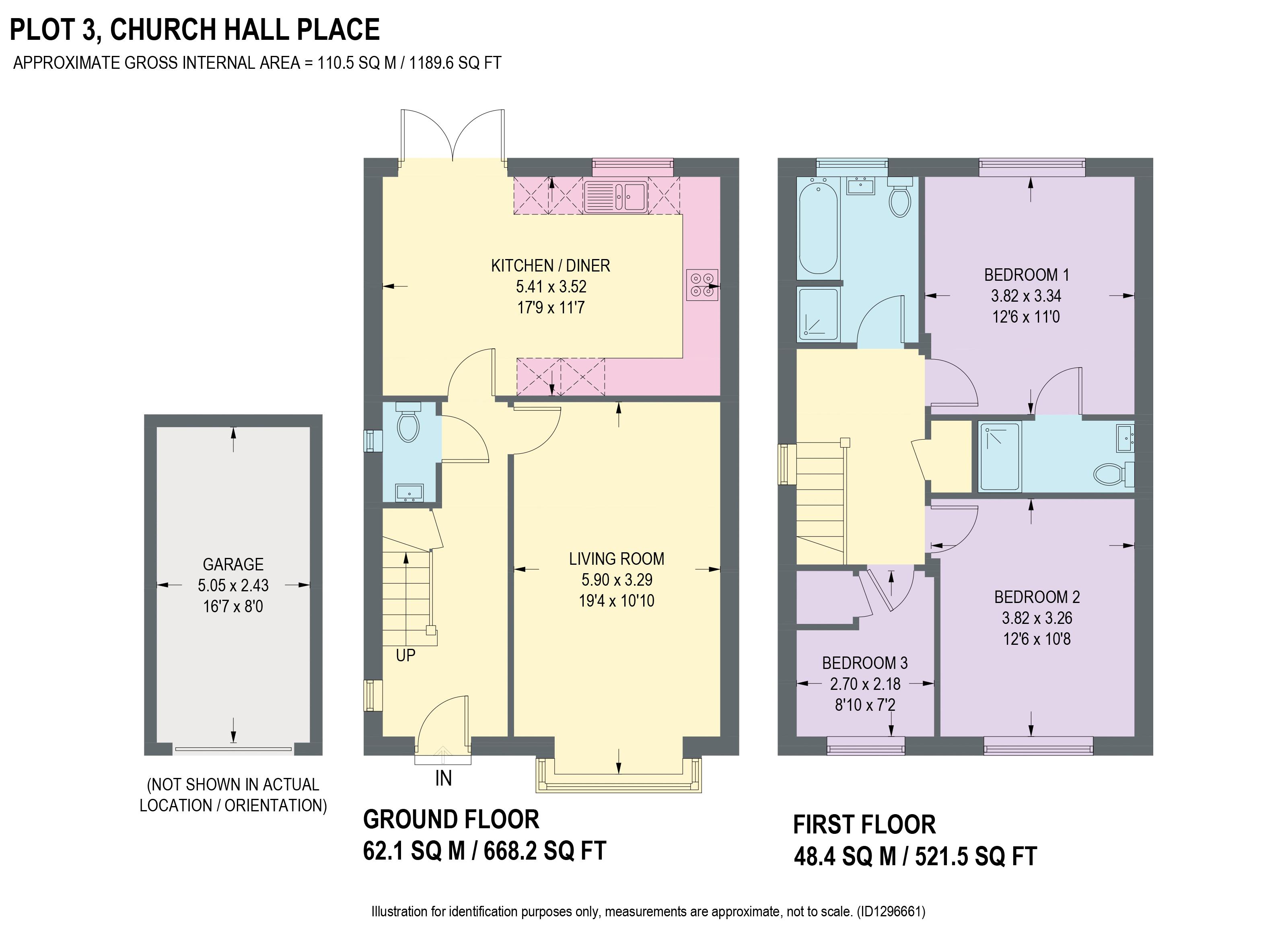 Plot 2, Church Hall Place, Rectory Road, Chesterfield floorplan