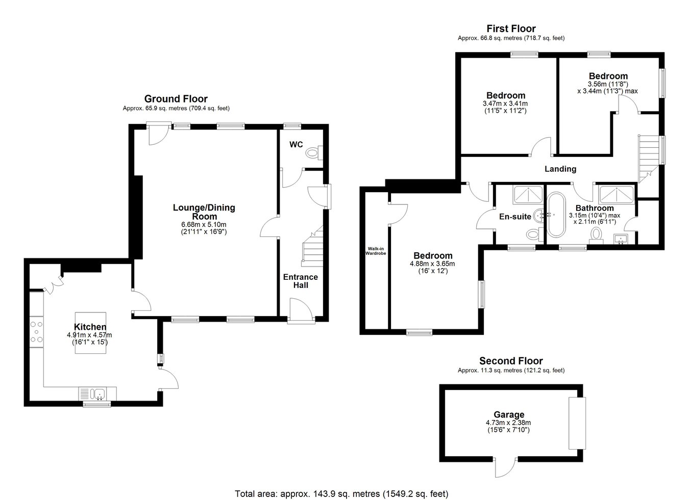 62, Lower Road, Dover floorplan