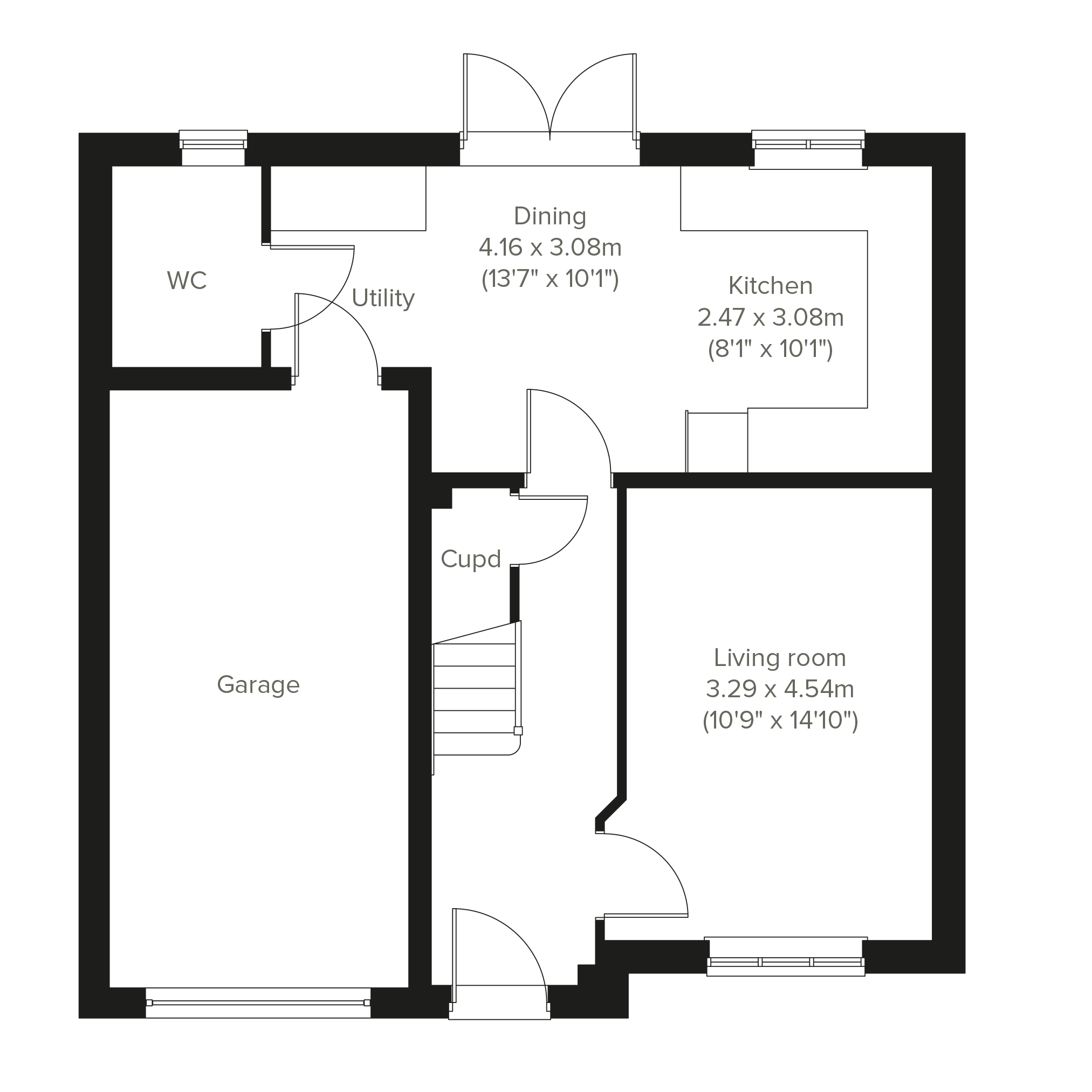 68, Candlet Road, Felixstowe floorplan