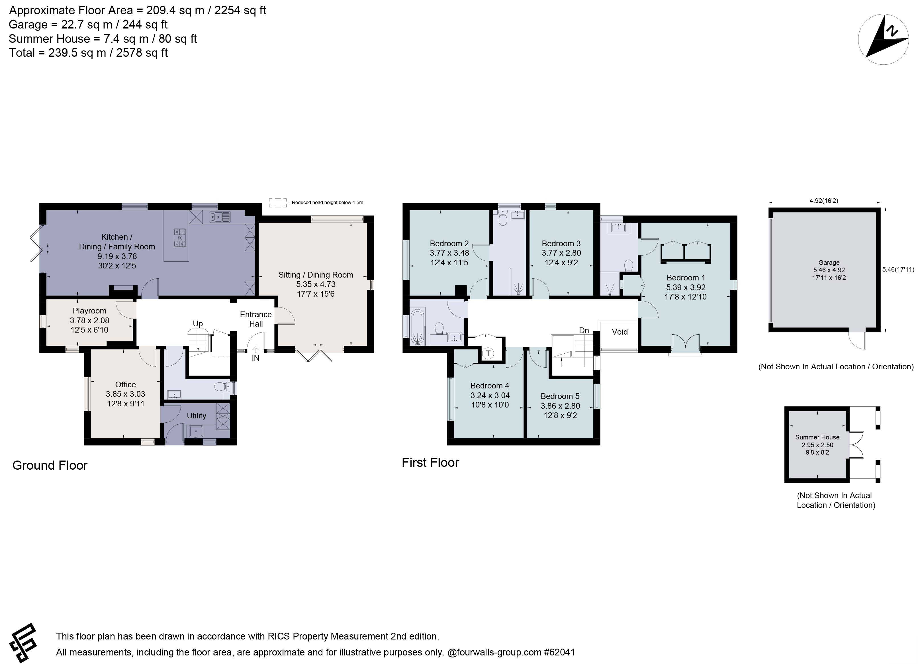 Harestock Road, Winchester, Hampshire SO22, 5 bedroom detached house