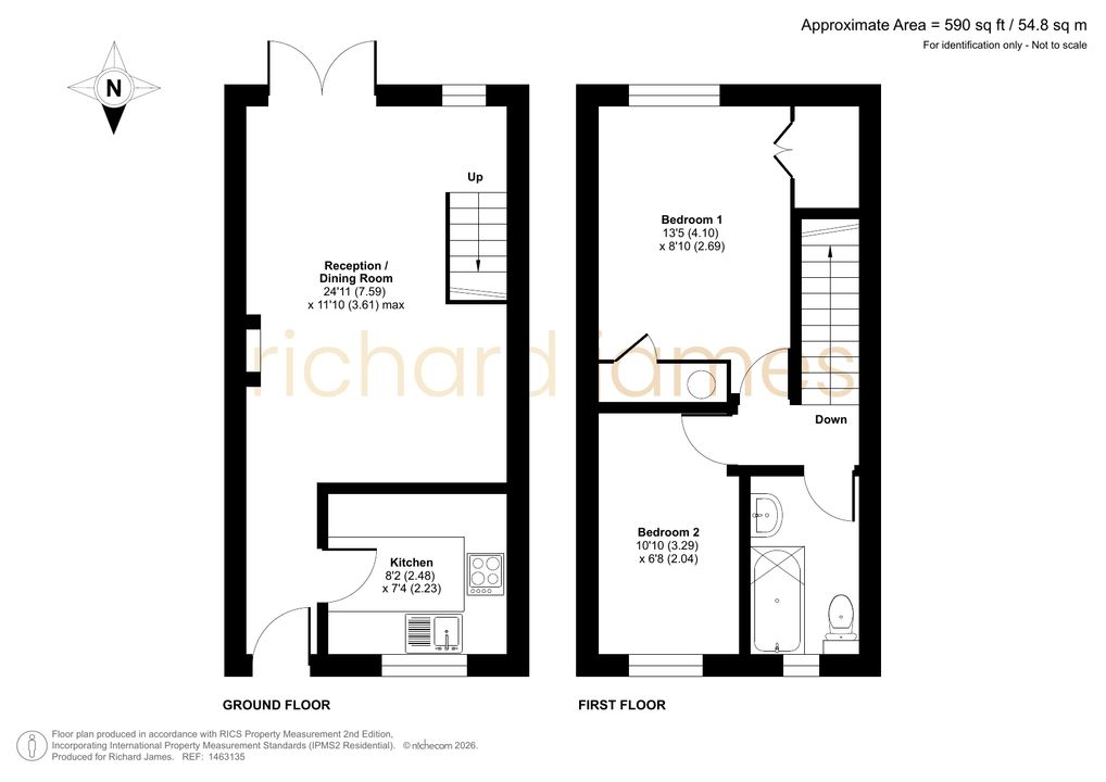 40, Osprey Close Covingham floorplan