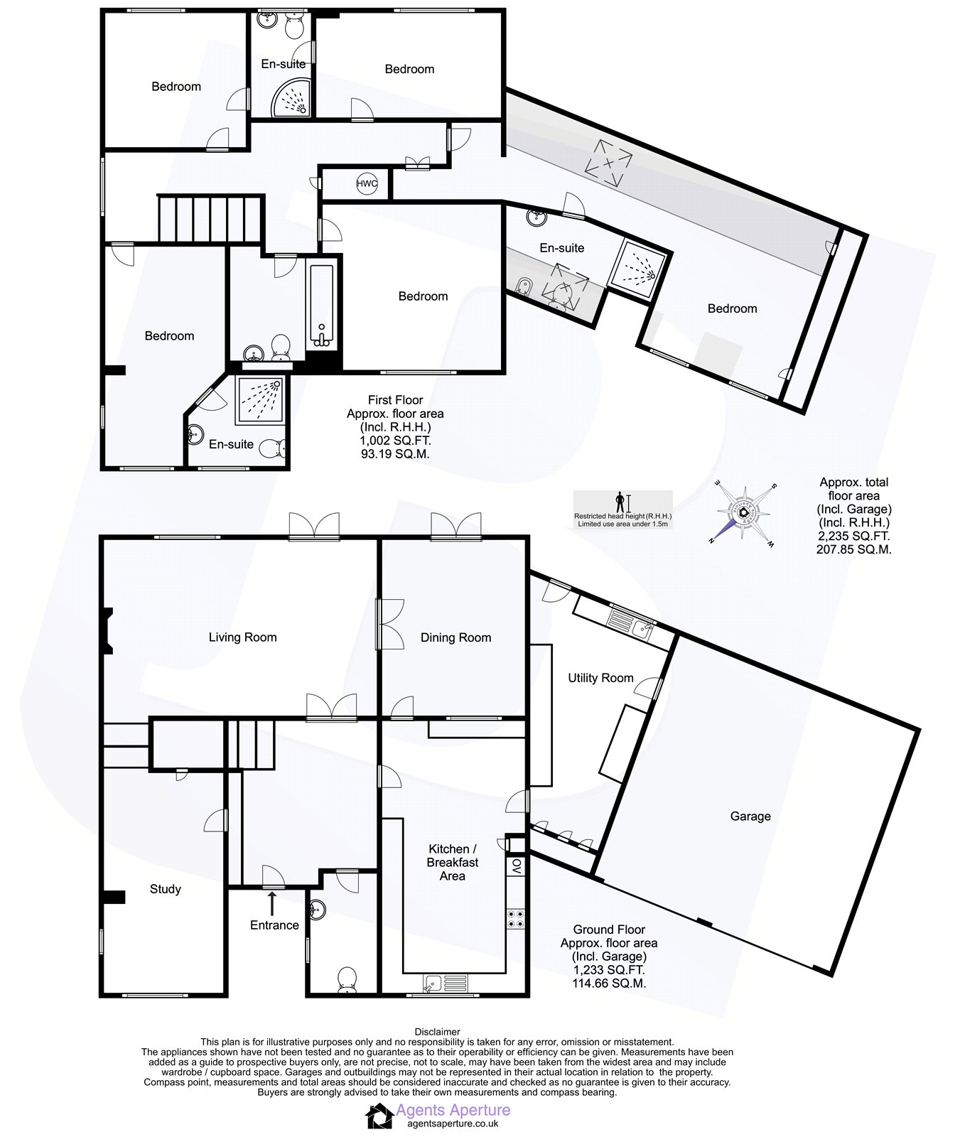 12, Bulbecks Walk, Chelmsford floorplan