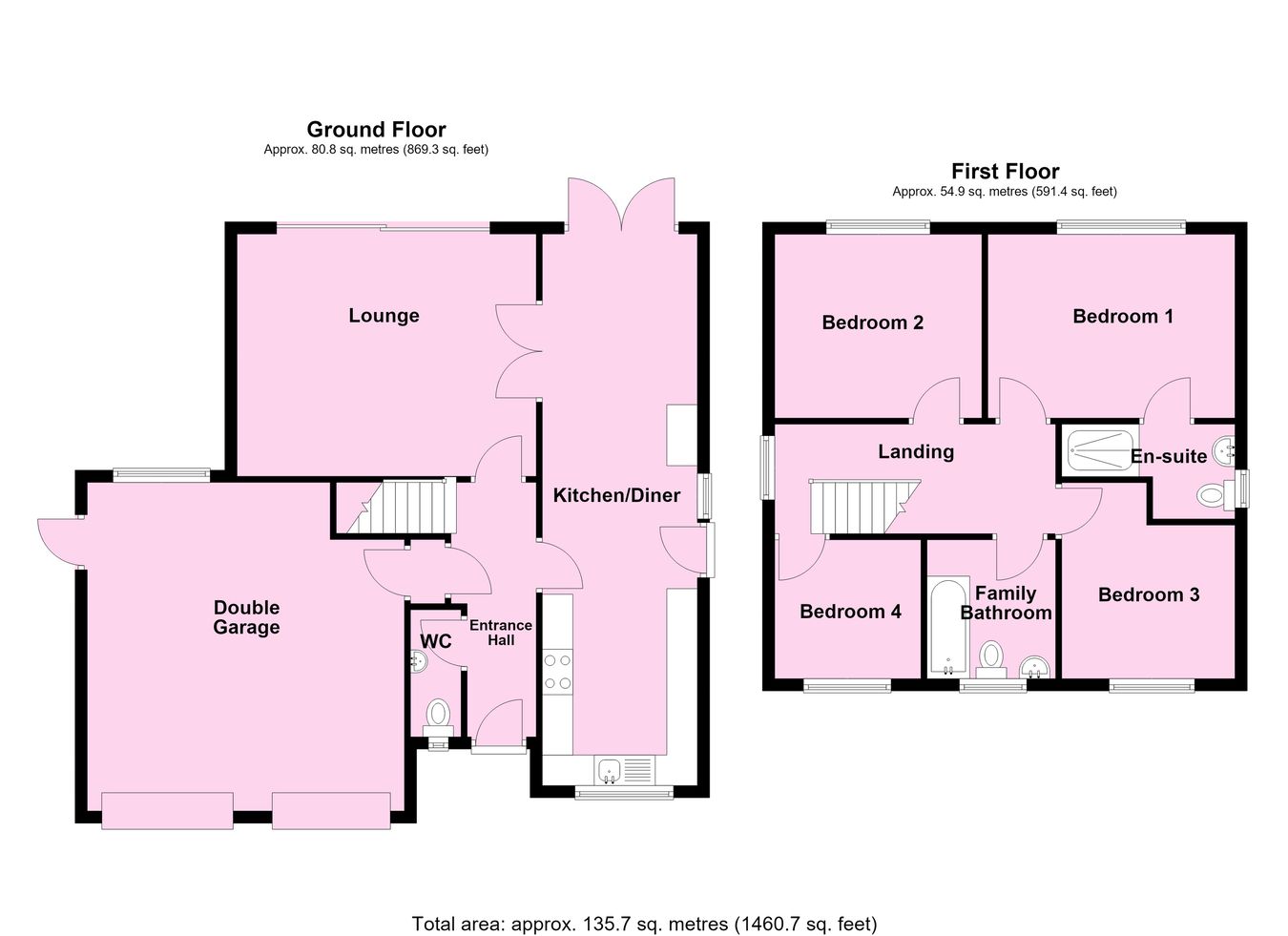 New Inn Close, Leicester floorplan